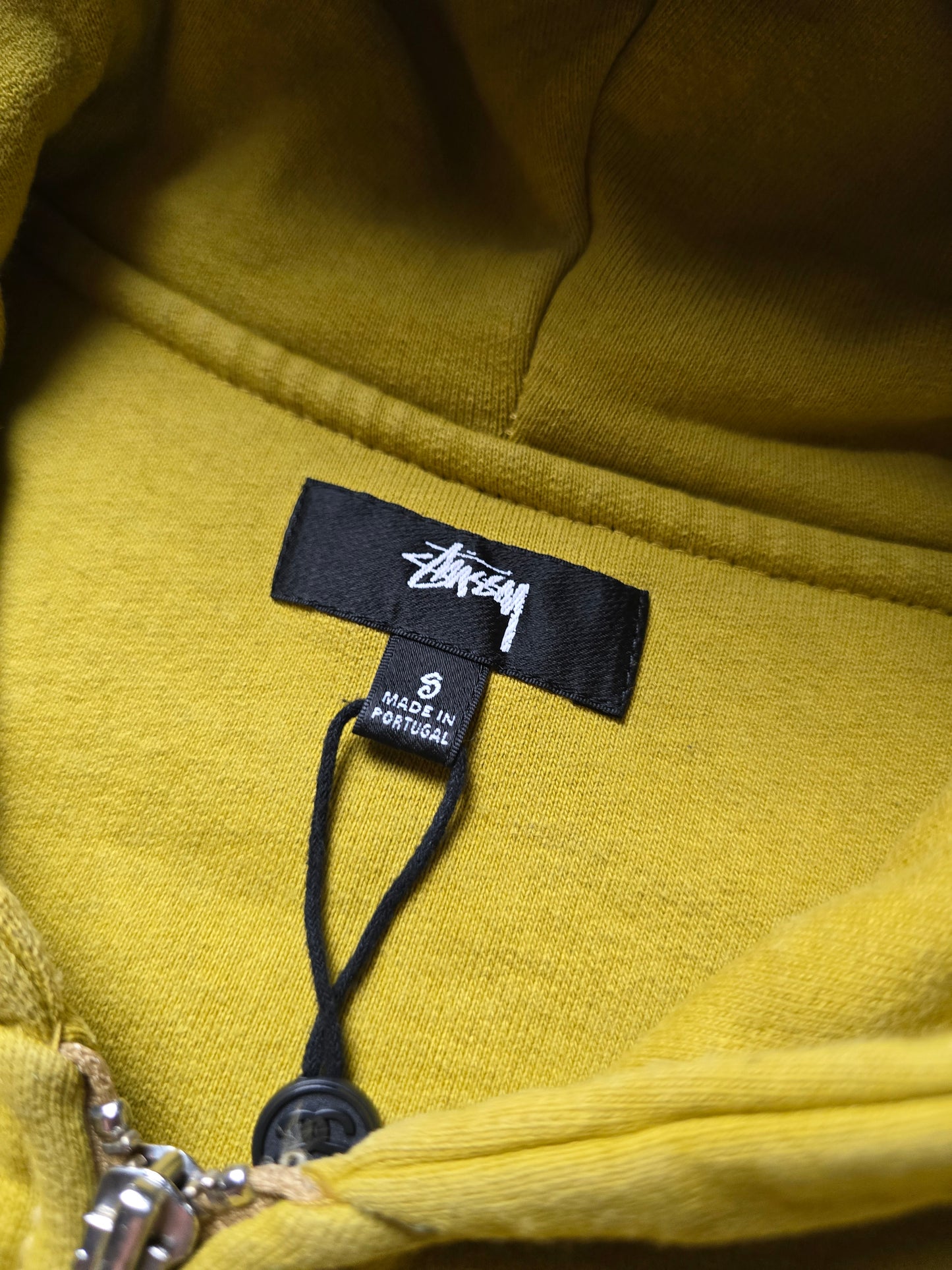 Stussy 'Double Face Label Zip' Heavyweight Hoodie (S/M)
