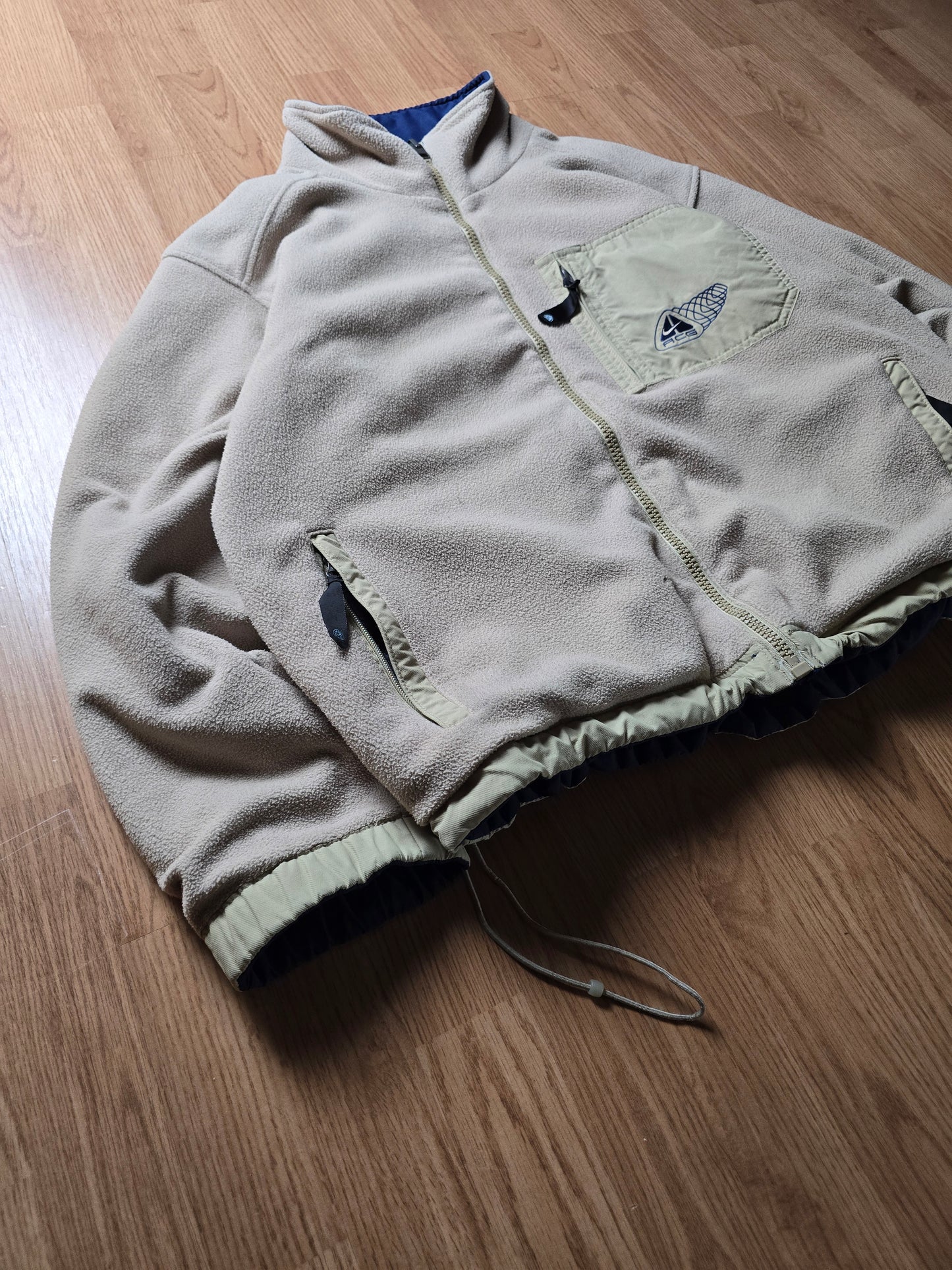 RARE 00s Nike ACG Reversible Heavyweight Fleece Jacket (M/L)