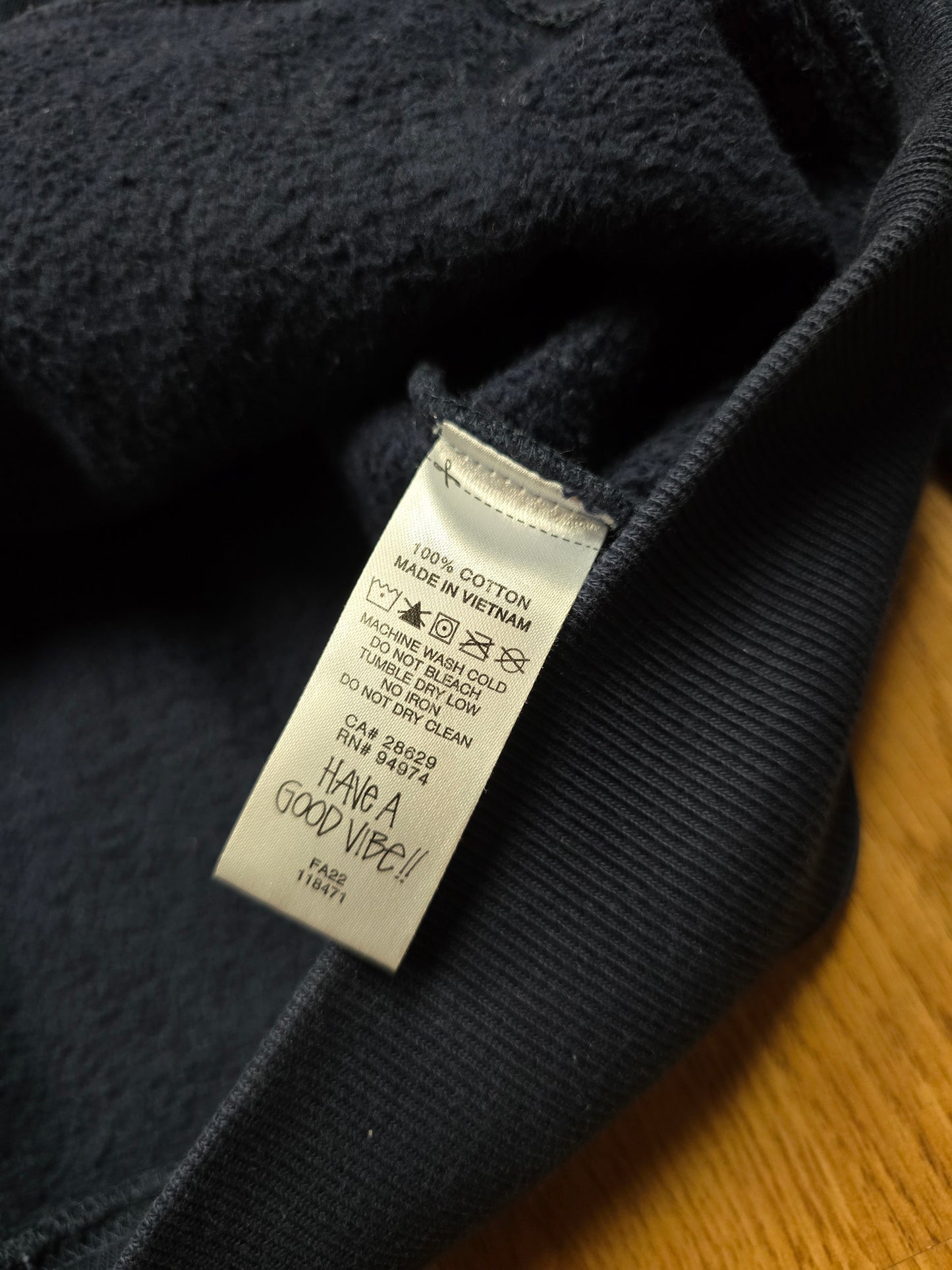 Stussy Stock Logo Zip Hoodie (L)