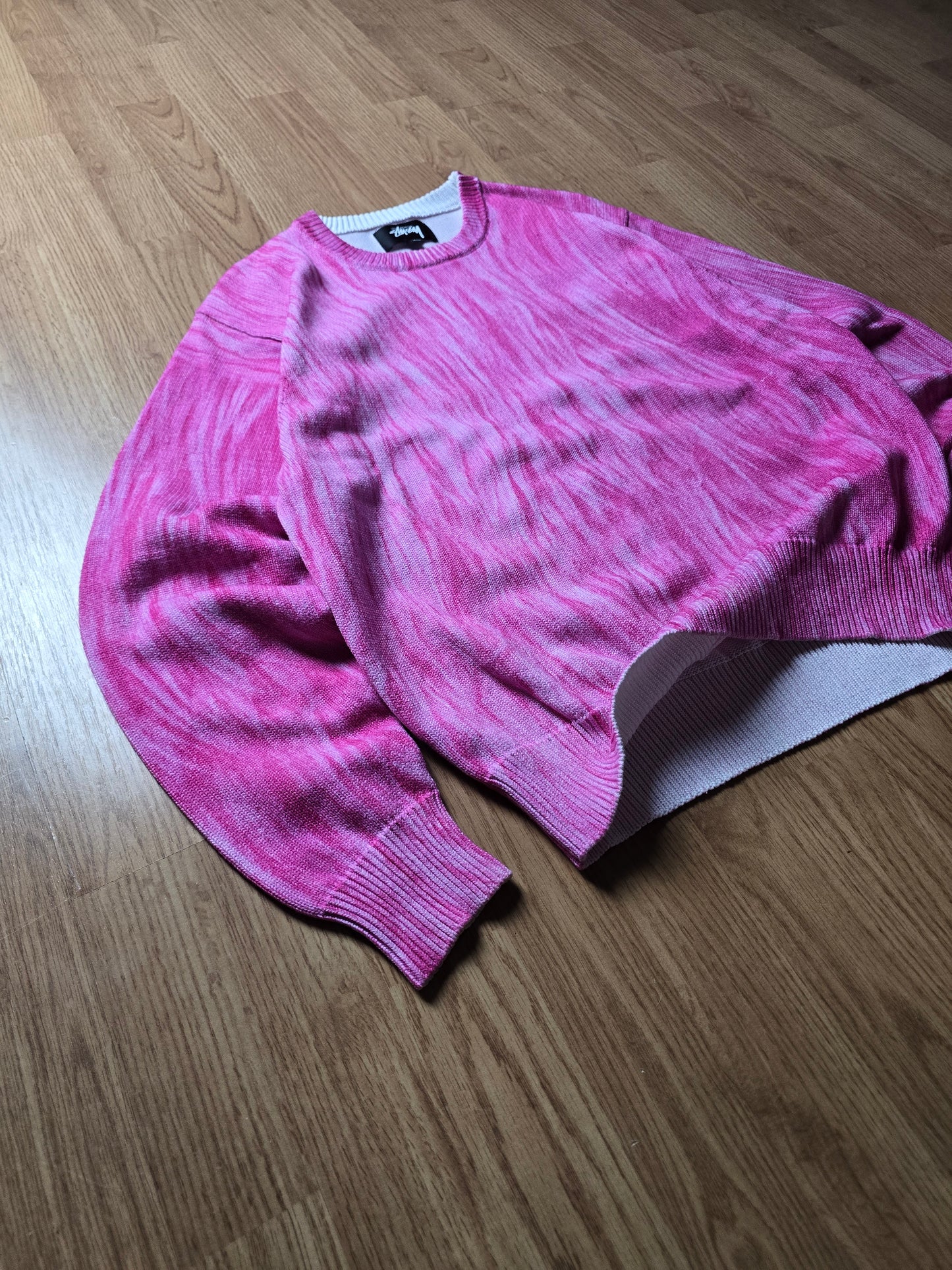 Stussy Printed Fur Knit Sweater (S)