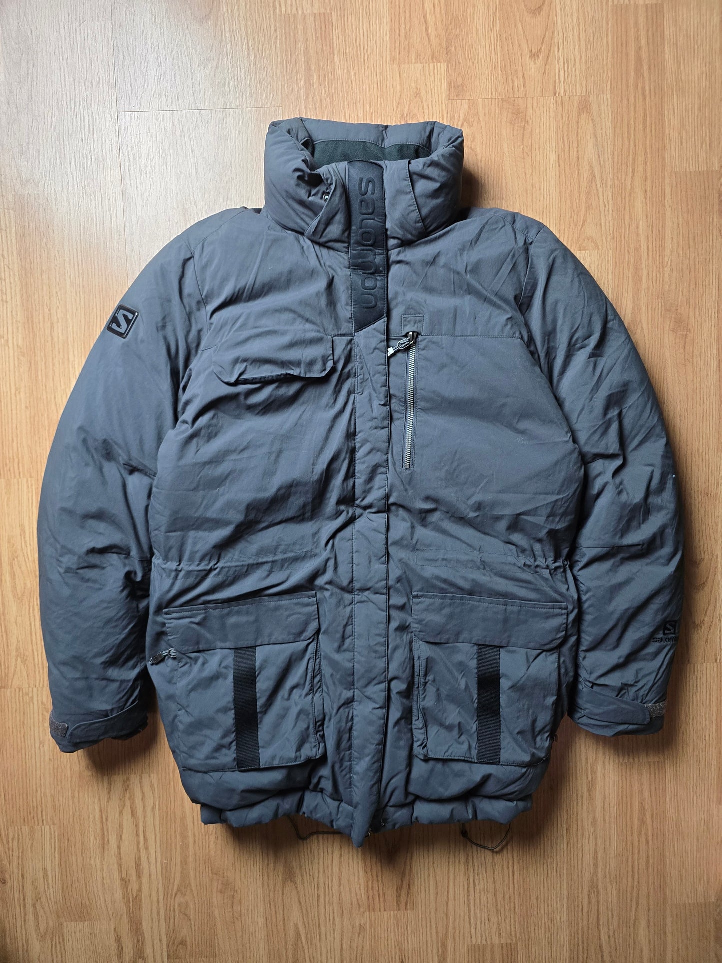 Salomon Metro Goose Down Fur Hooded Jacket (M)