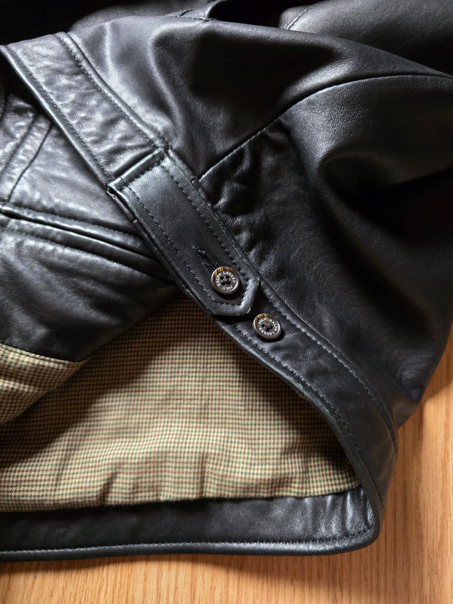 Polo Ralph Lauren Heavyweight Leather Jacket (M)