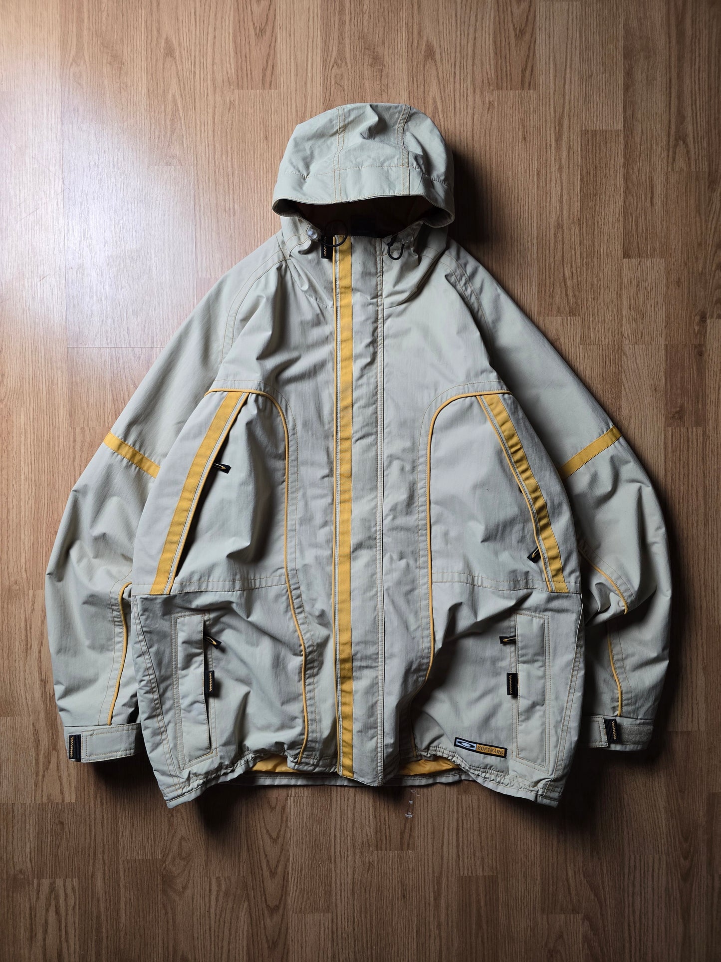 RARE Oakley Softwear 90s Contrast Panel Technical Heavyweight Jacket (XL)