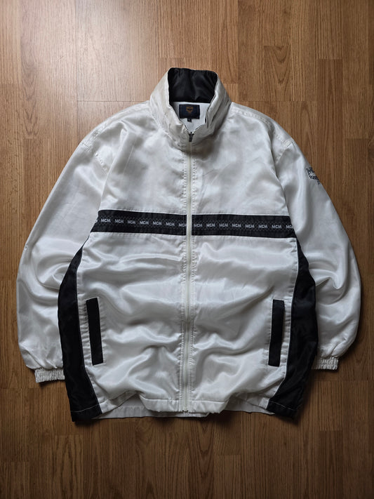 Vintage MCM Zip Up Track Jacket (L)