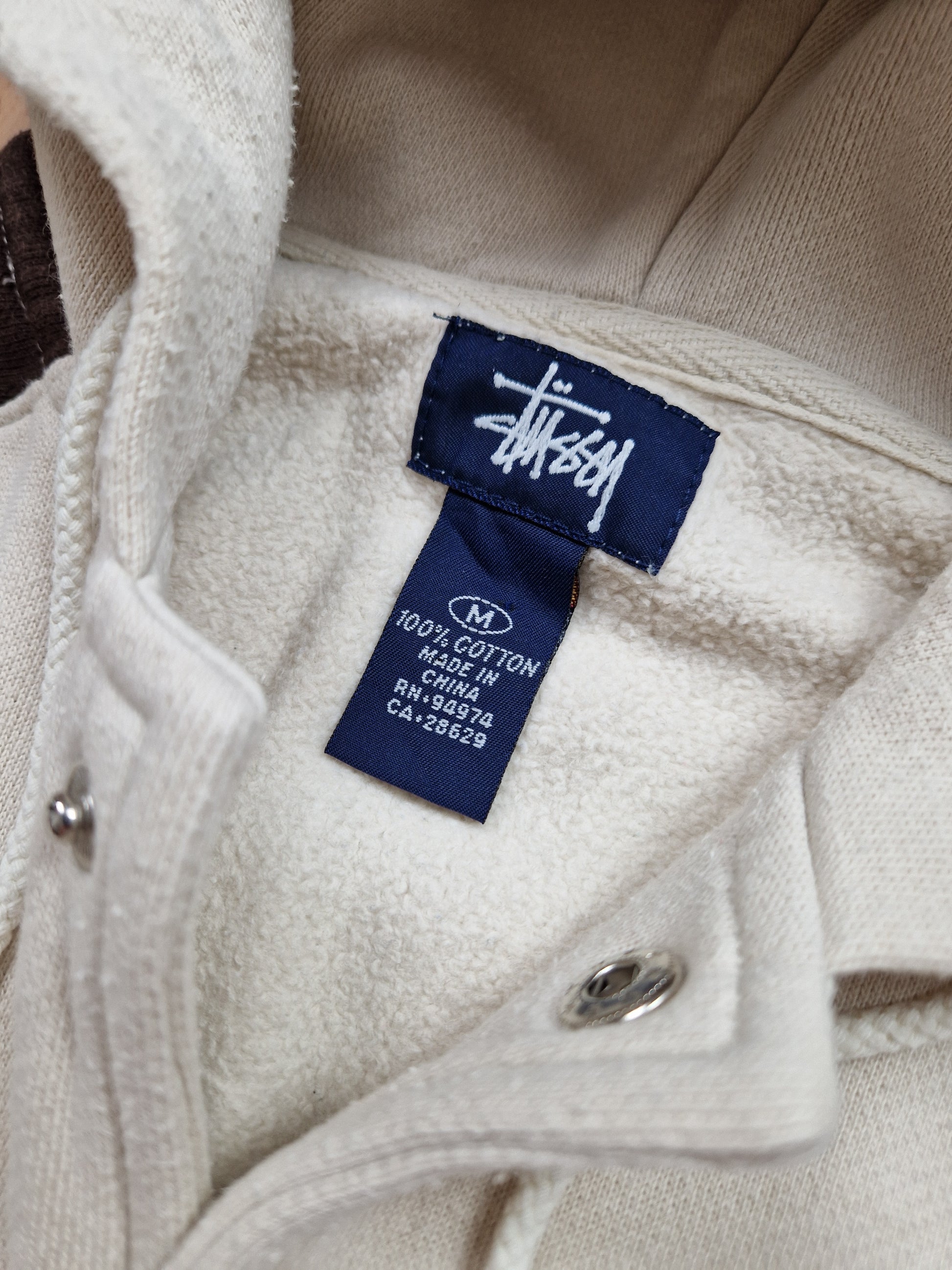 Vintage Stussy Stussy Rn94974 Vintage Stussy Varsity Hoodie (M) –