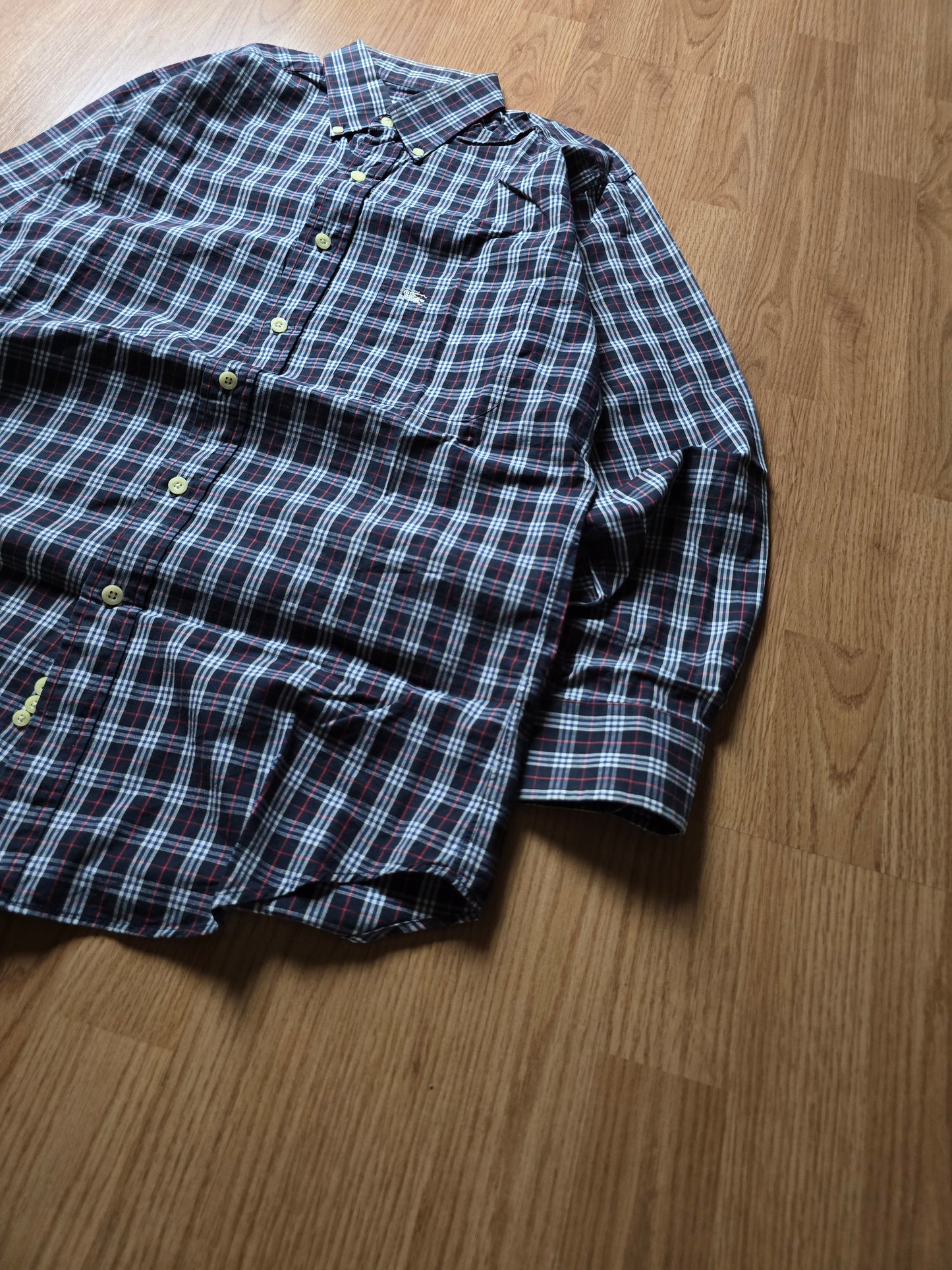 Vintage Burberry LS Nova Check Flannel Shirt (S)