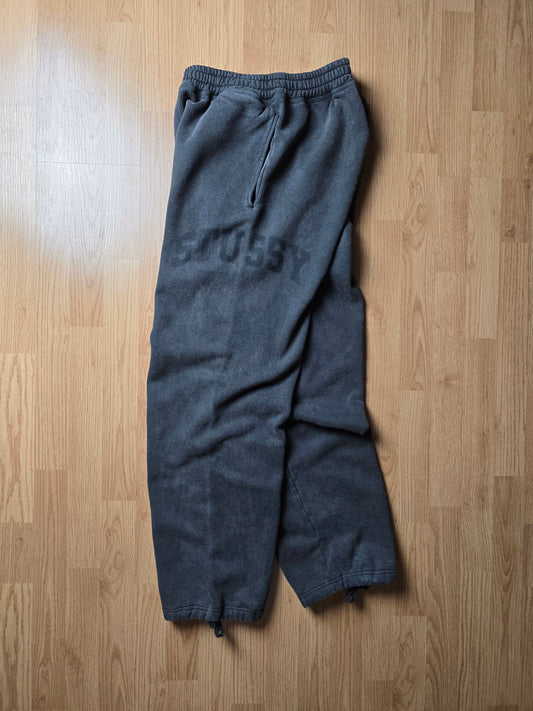 Stussy Baggy Faded Graphic Fleec Pant/Joggers (M)
