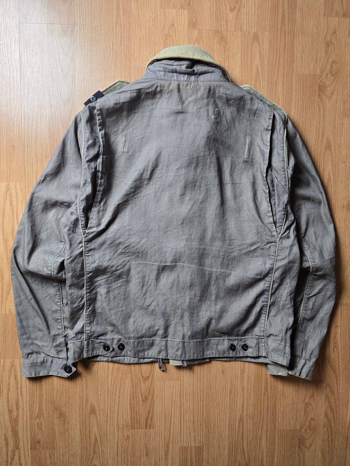 Stone Island AW06 Spalmatura Coated Lino Mix Dutch Rope Jacket (L/M)