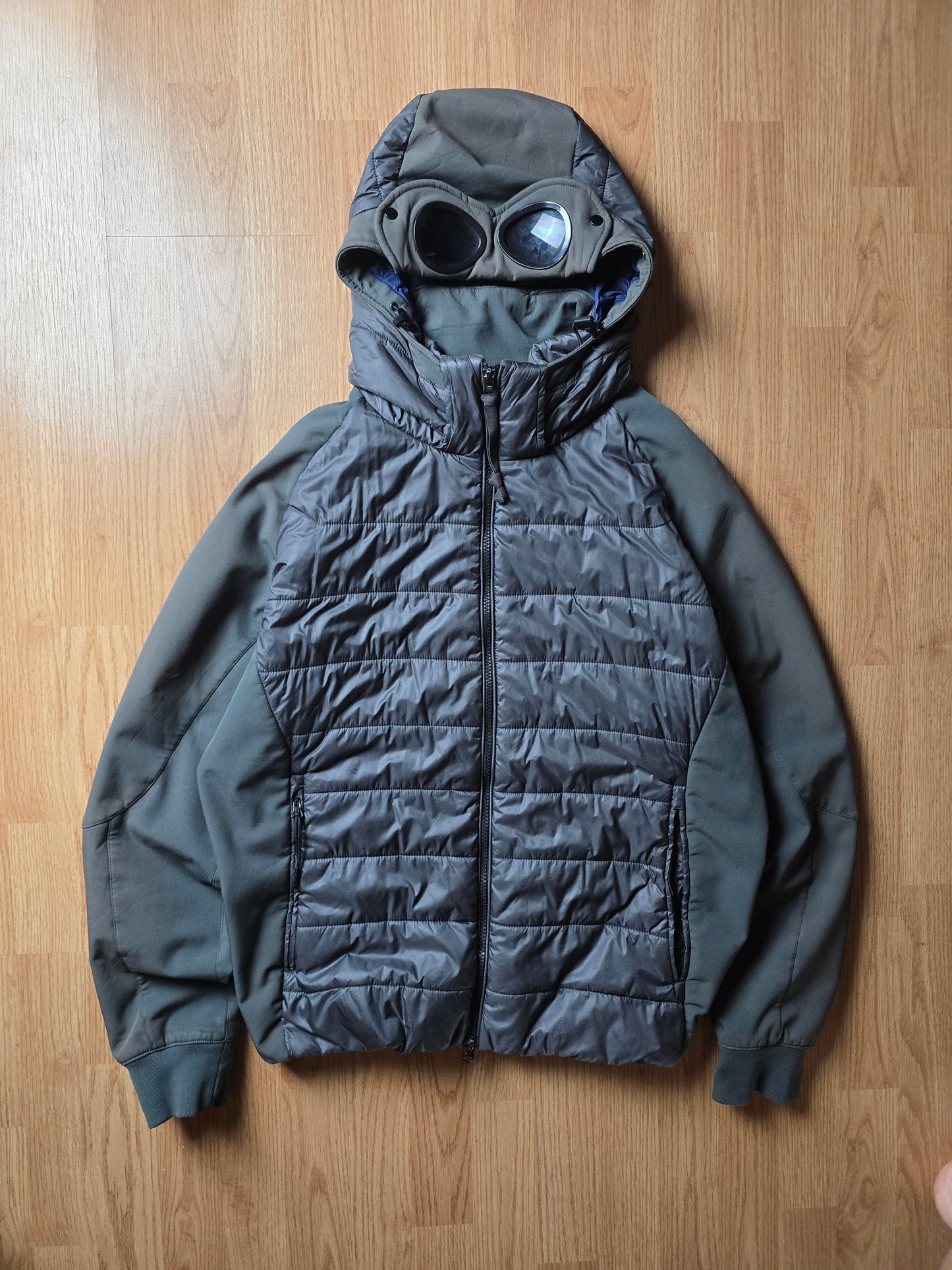 C.P. Company Hybrid Soft Shell Goggle Jacket (L)