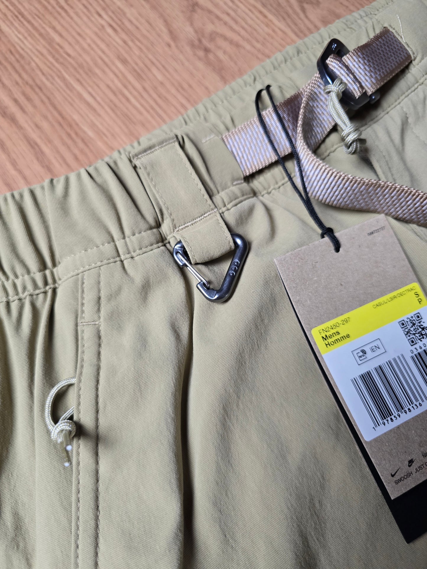 Nike ACG UV Hike Lightweight Technical Belted Shell Pants (S)