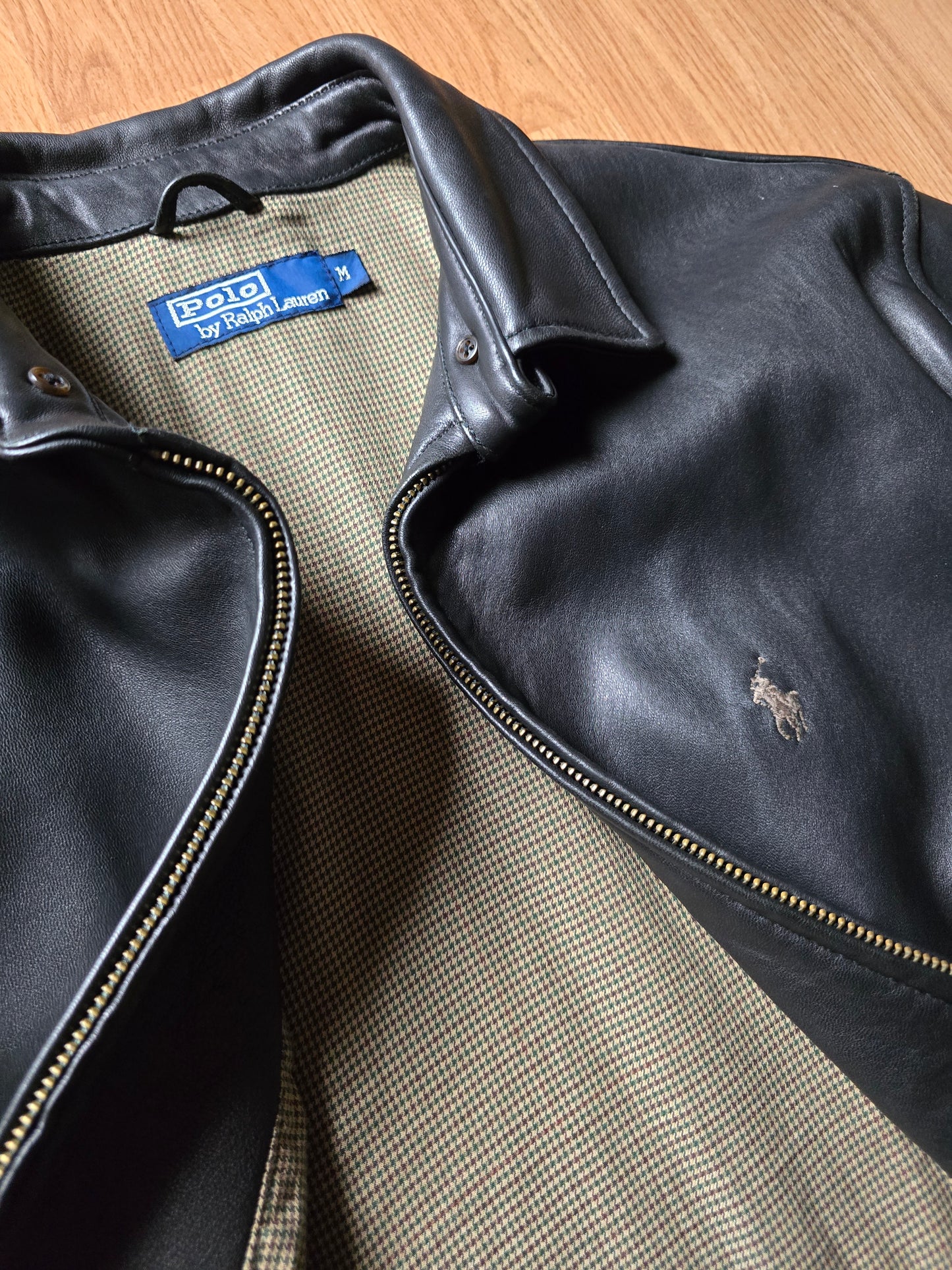 Polo Ralph Lauren Heavyweight Leather Jacket (M)