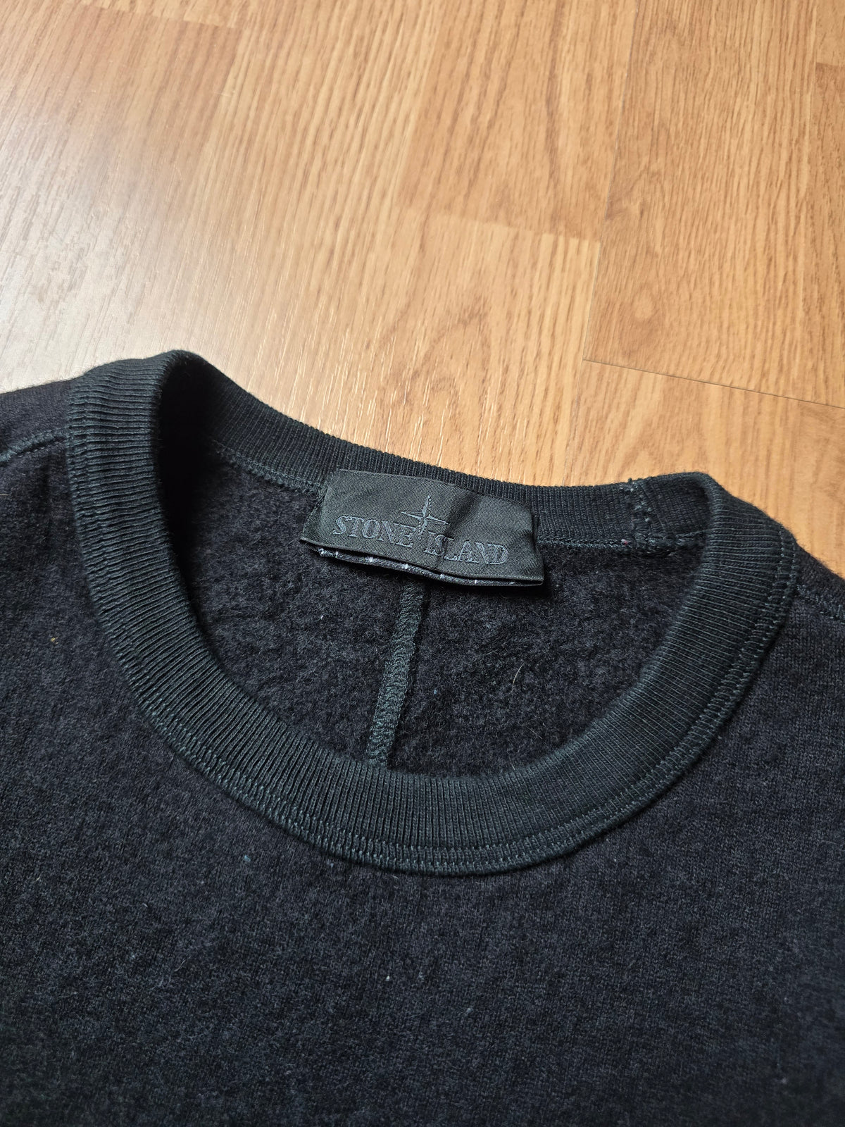 Stone Island Ghost Piece Wool Jersey Sweatshirt (S)