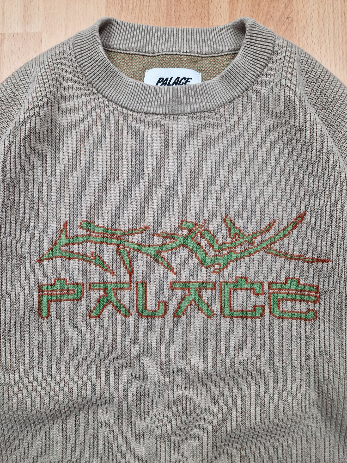 RARE Palace 'Tri-Pal' Knit Sweater (L)