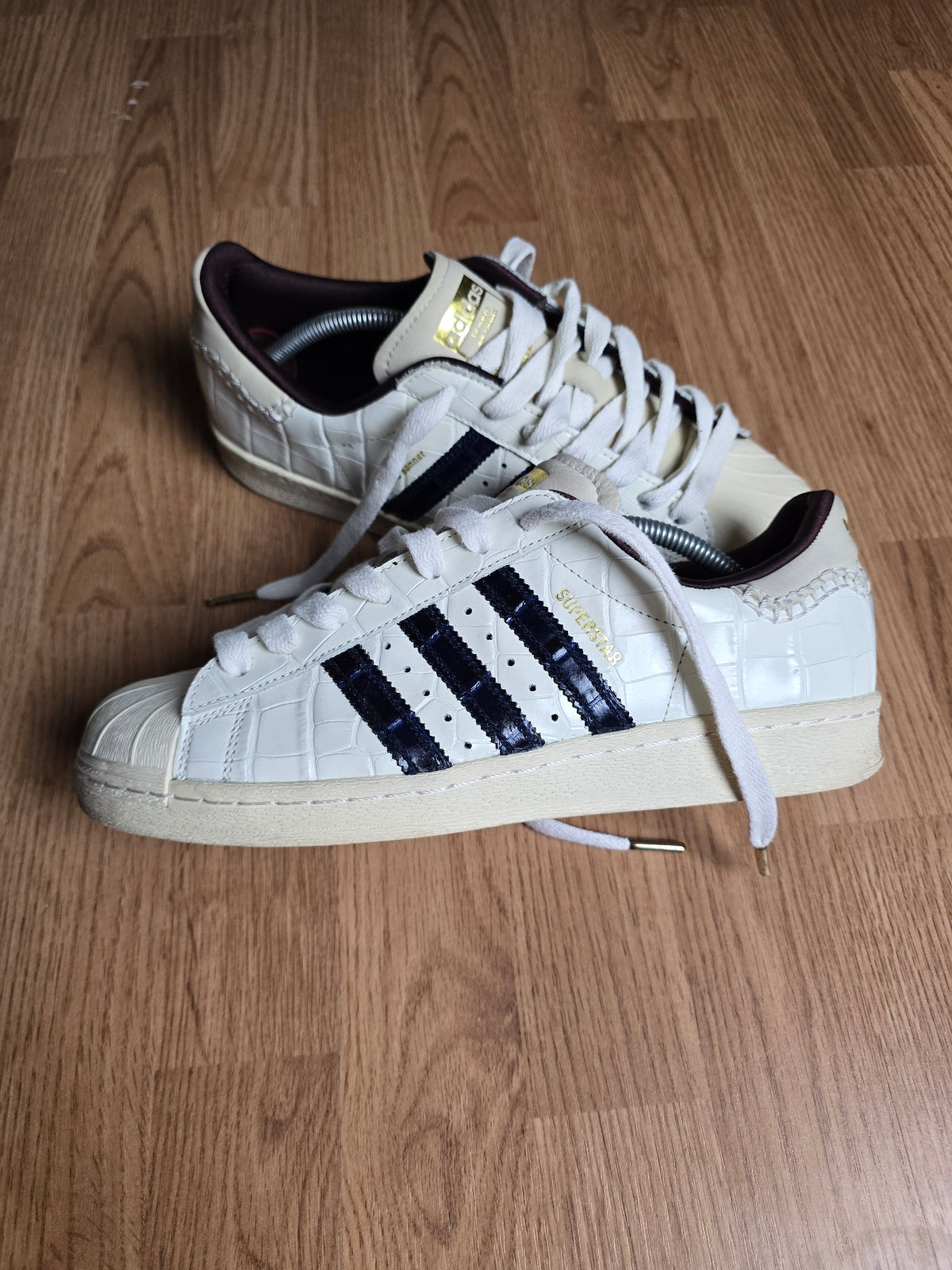 Adidas x Wales Bonner Superstar "White Croc" (UK9)