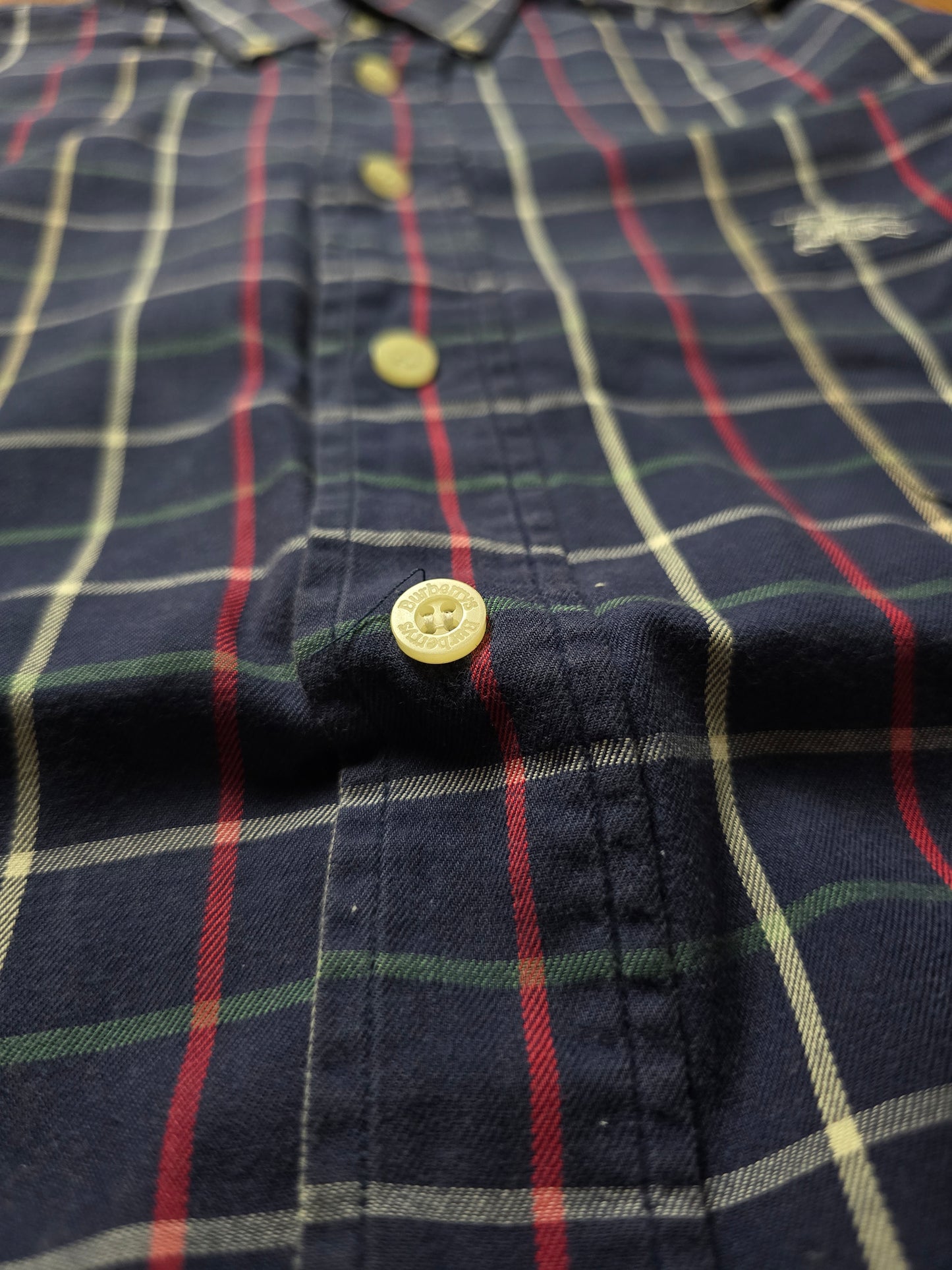 Vintage Burberry LS Nova Check Flannel Shirt (S)