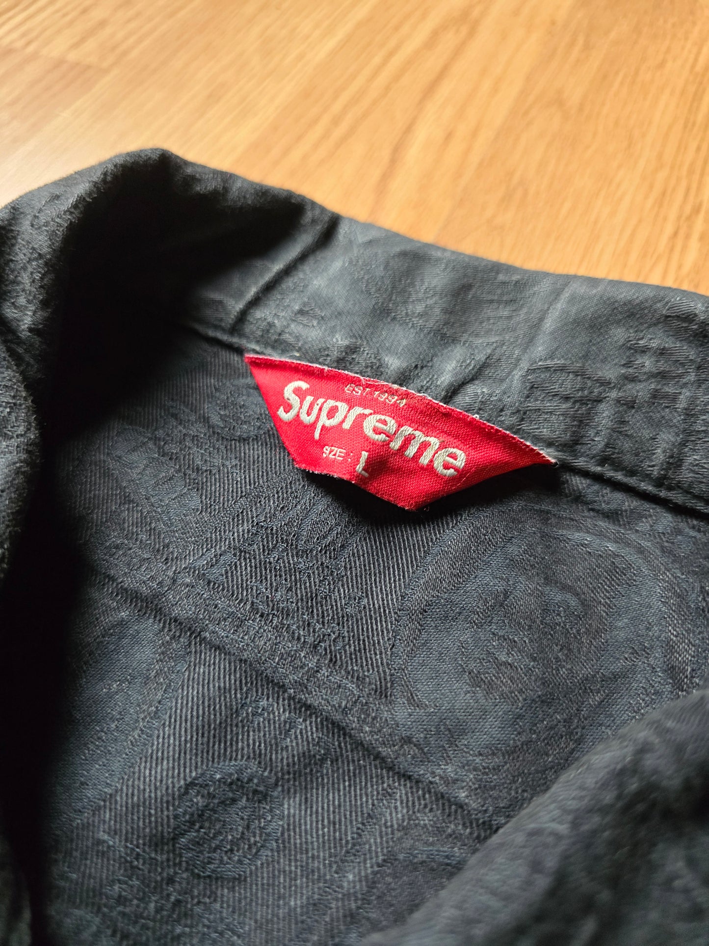 Supreme 100 Dollar Bill Denim Jacket (L)
