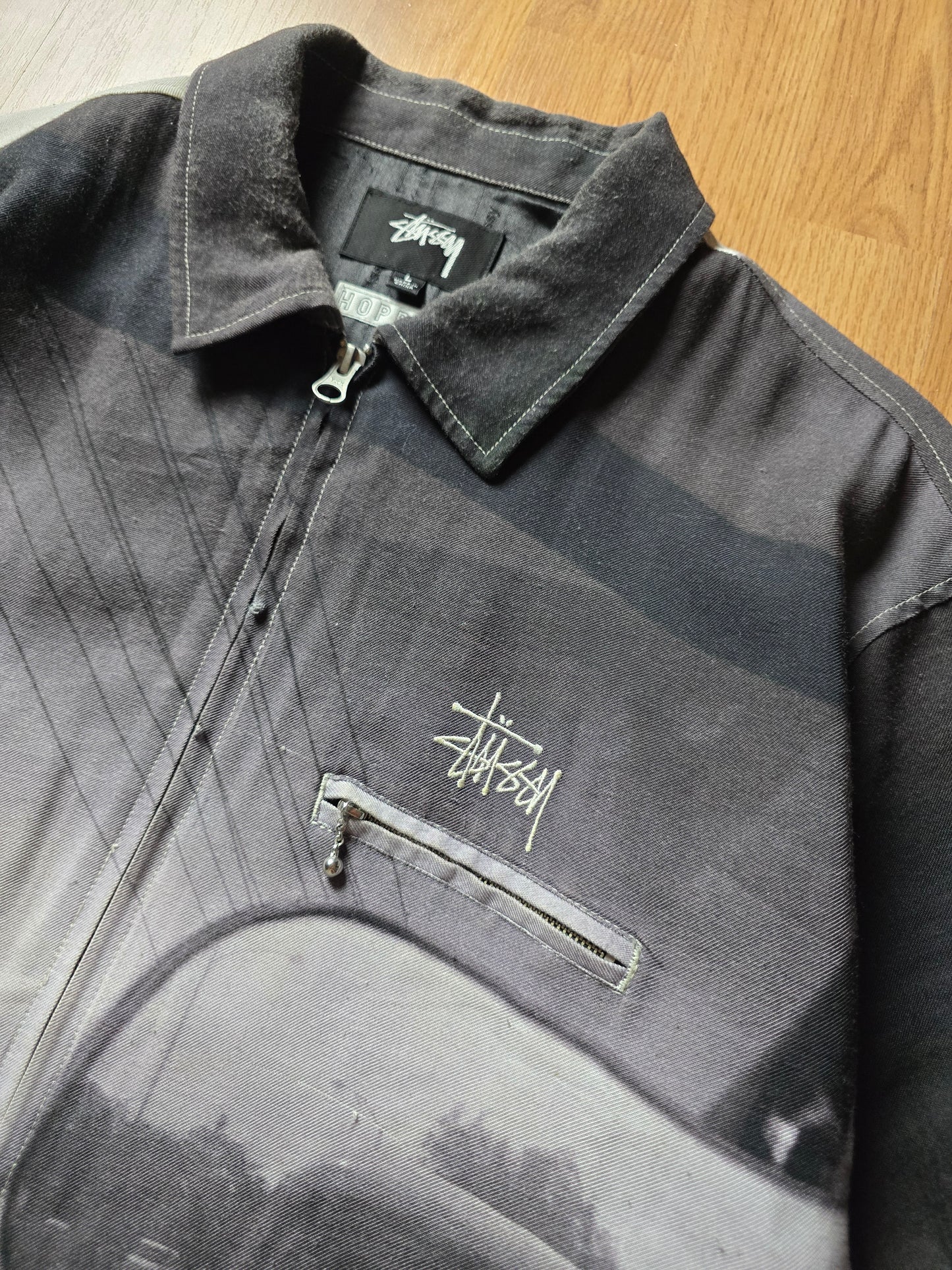 RARE Stussy Hopper Printed Jacket (L)