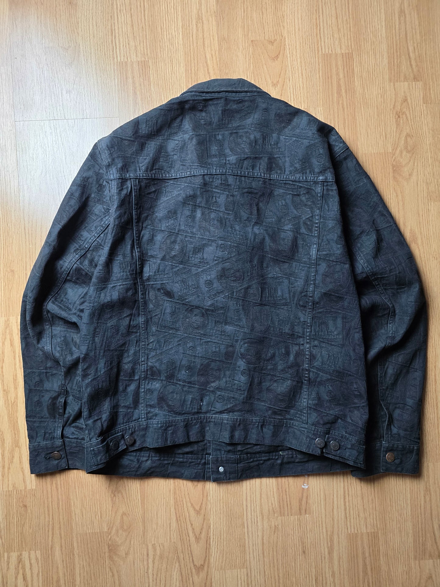 Supreme 100 Dollar Bill Denim Jacket (L)