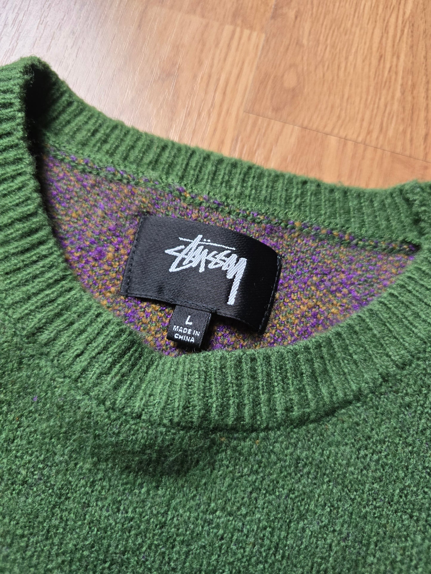 Stussy Paisley Knit Sweater (M)