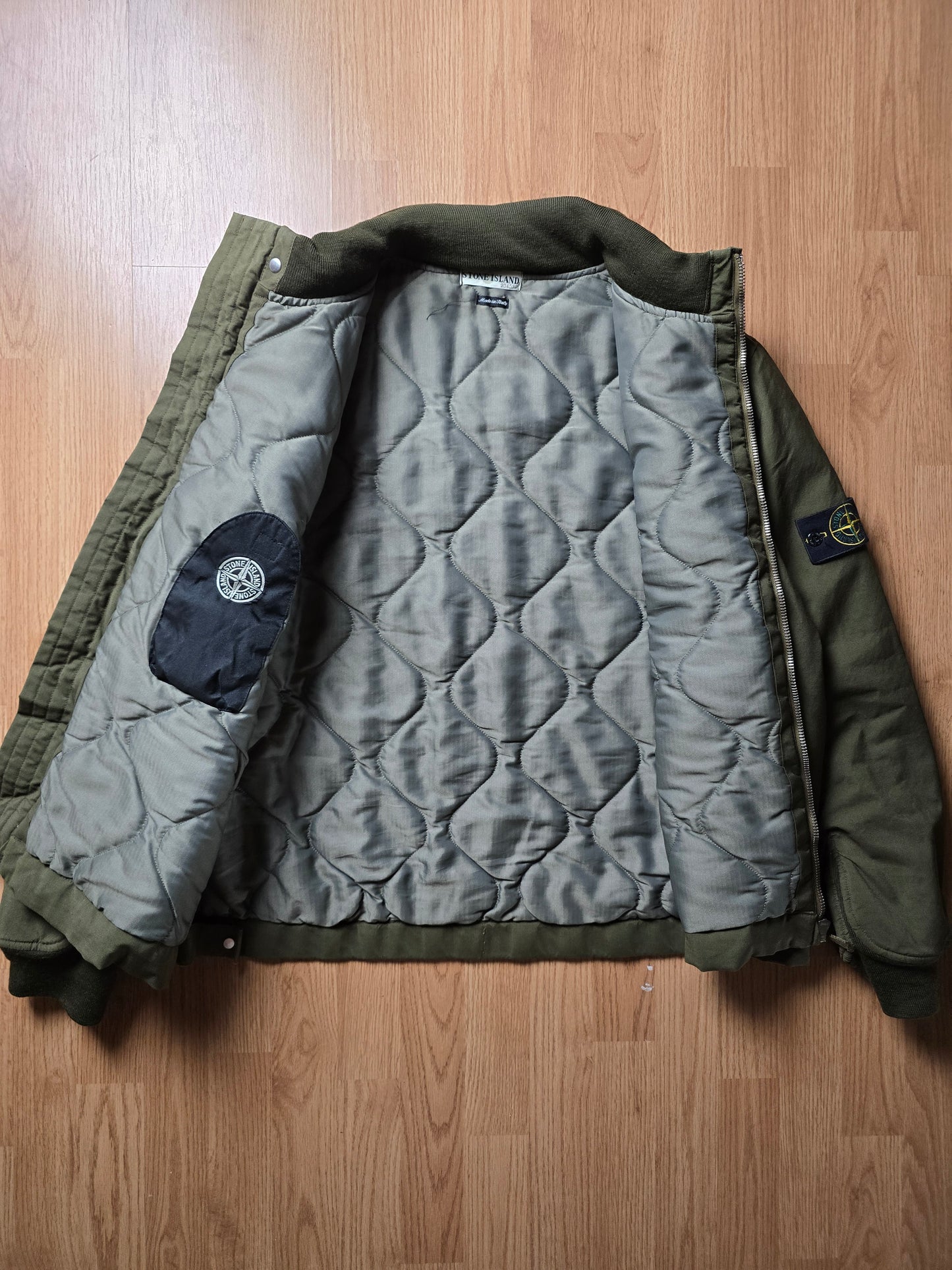Vintage Stone Island AW01 Wool Canvas Jacket (XL)