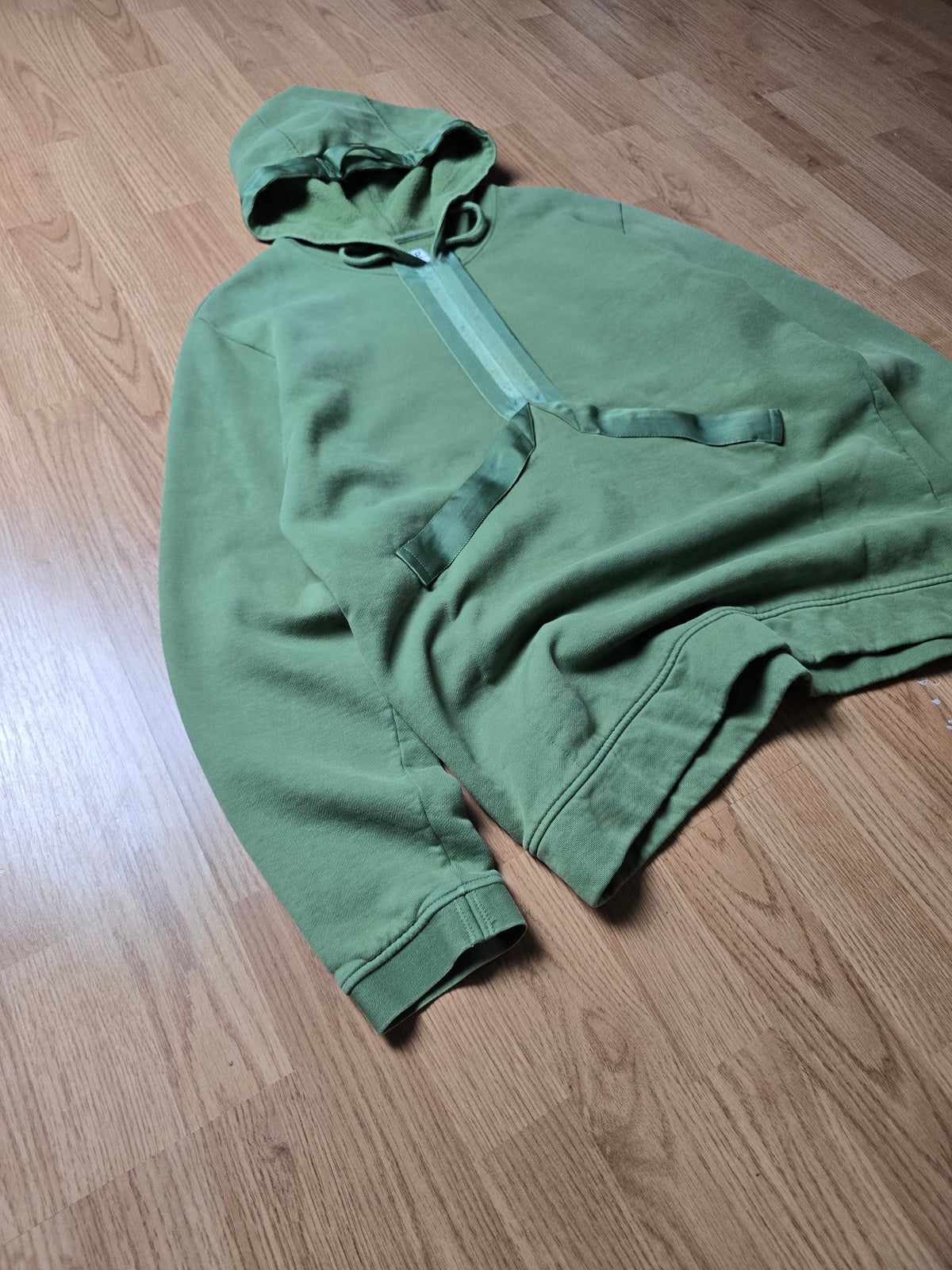 C.P. Company Technical Embroidered Spellout Hoodie (L)