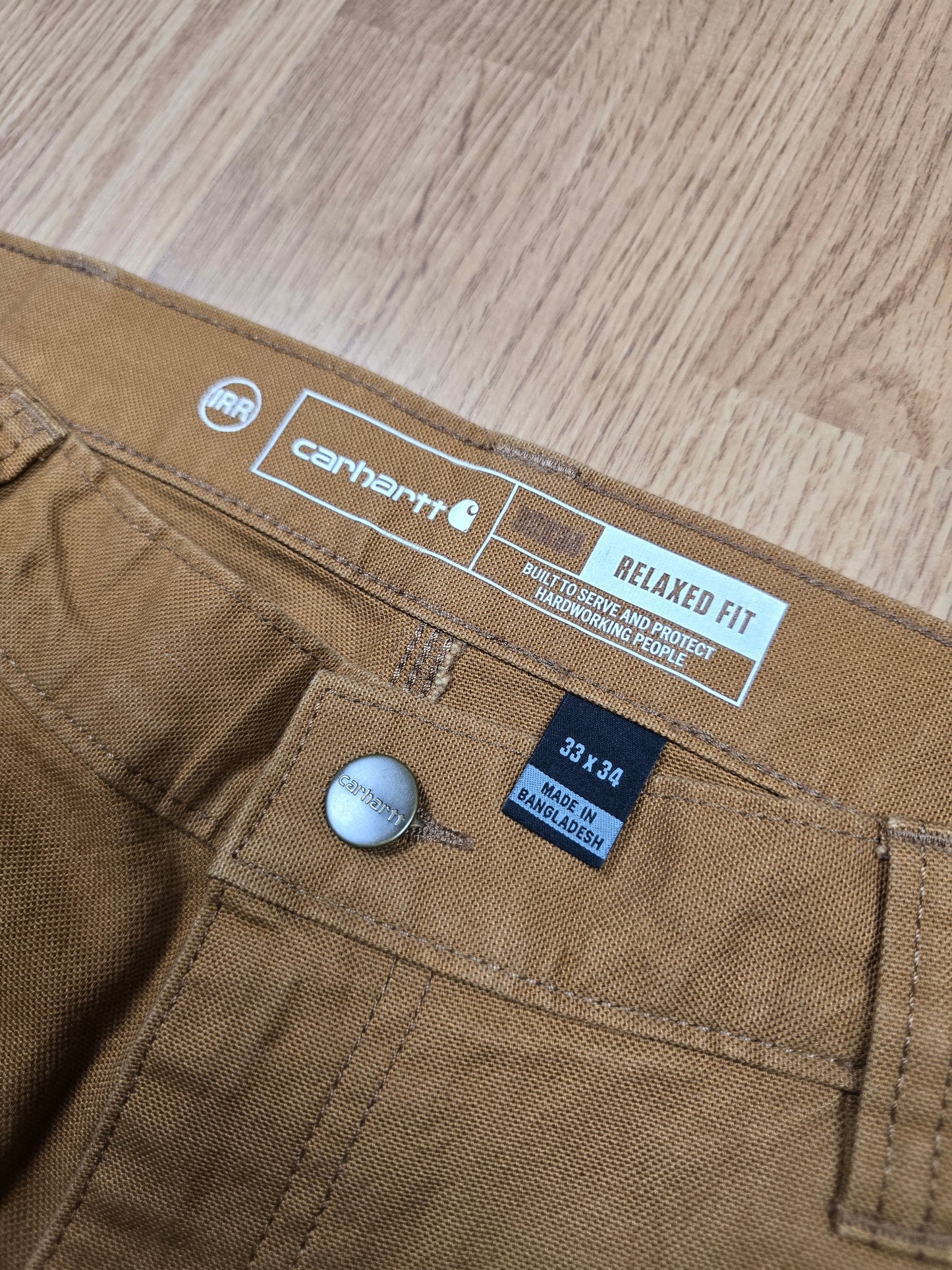 Carhartt Relaxed Fit Double Knee Carpenter Pants (33x34)