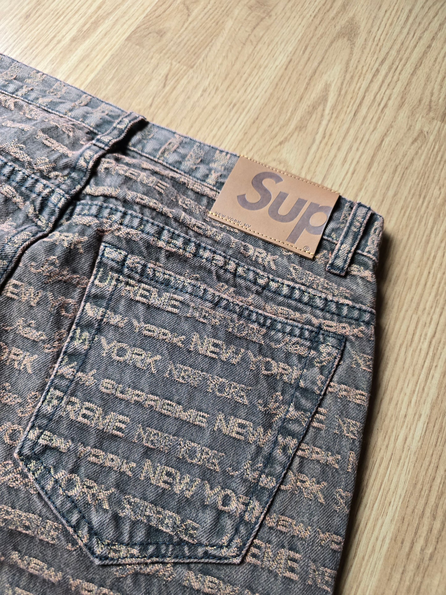 Supreme Multy Type Jaquard Jeans (31x31)