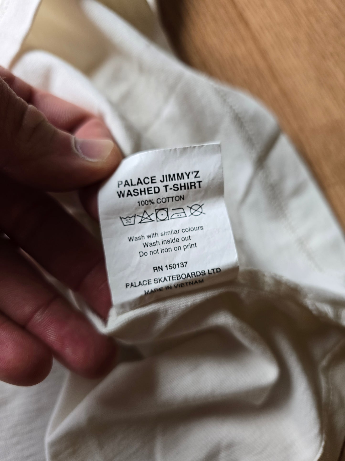 Palace x Jimmy'z  Washed T-shirt (L)