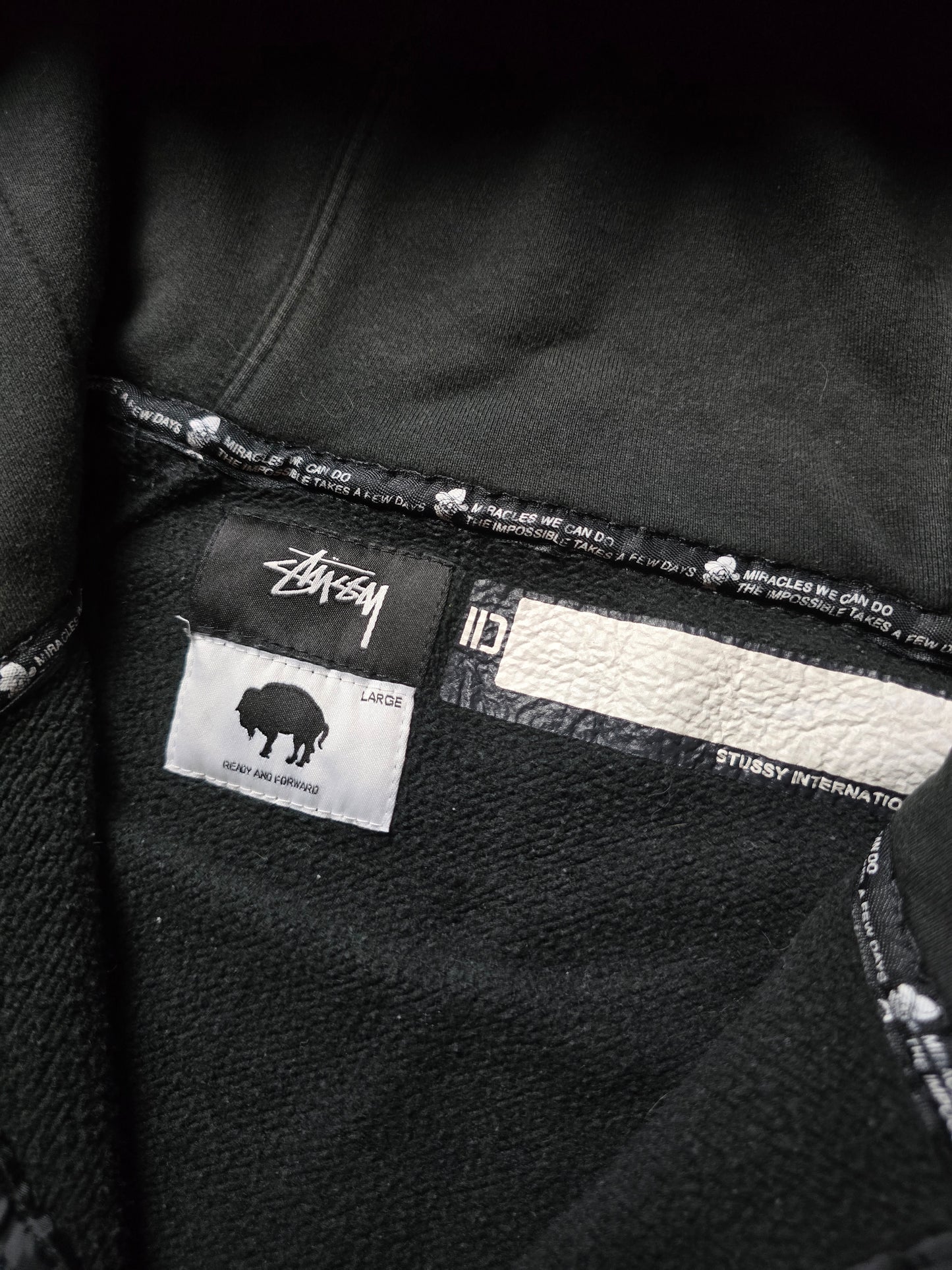 Stussy Buffalo Soldiers Technical Zip Hoodie (M/L)