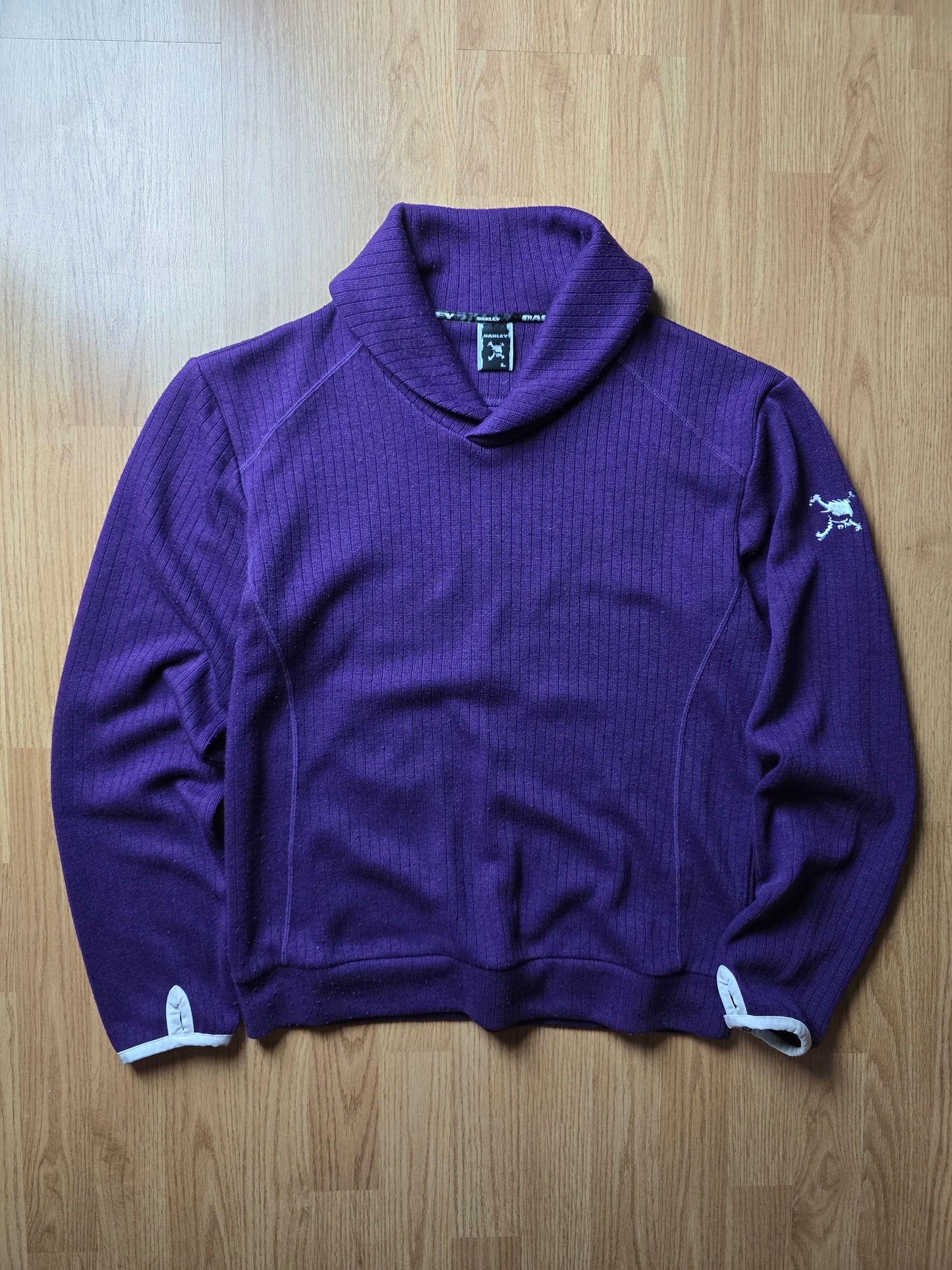 W/ Oakley Cowl Neck Embroidered Jumper (L)