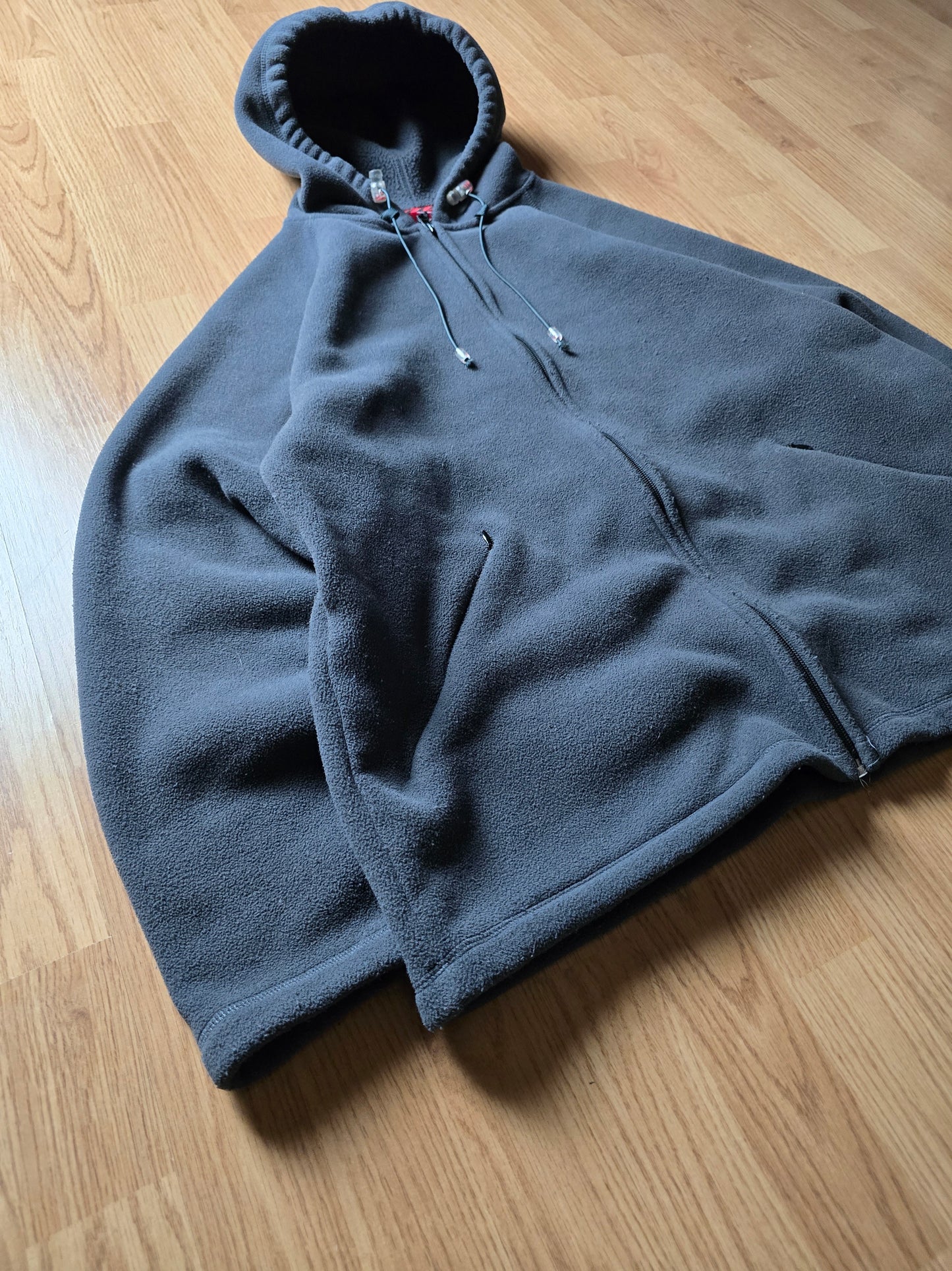 Vintage Oakley Zip-Up Technical Fleece Hoodie (L)