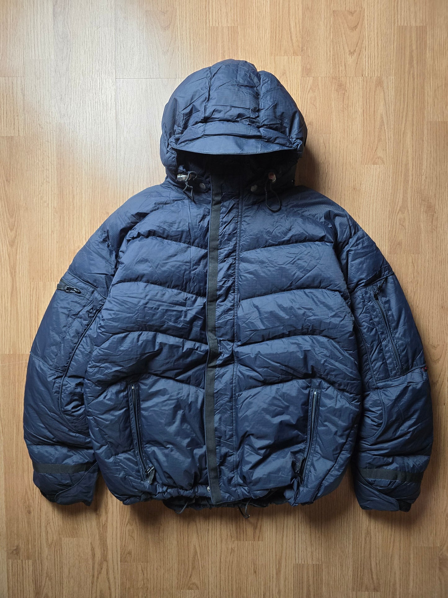 Vintage Oakley Nitro Fuel Down Hooded Ski Puffer Jacket (M)