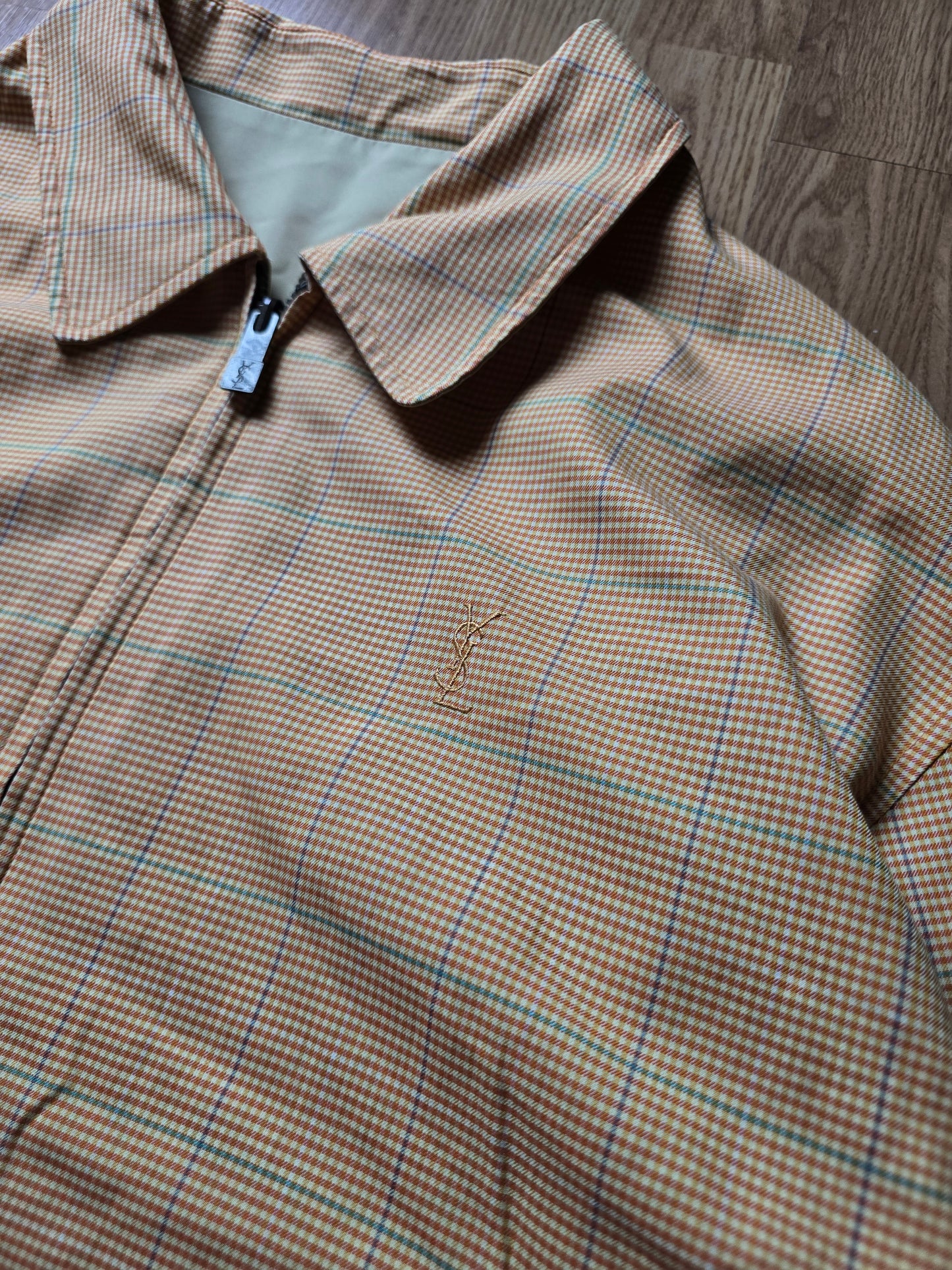 Vintage YSL Pour Homme Reversible Harrington Jacket (M/L)