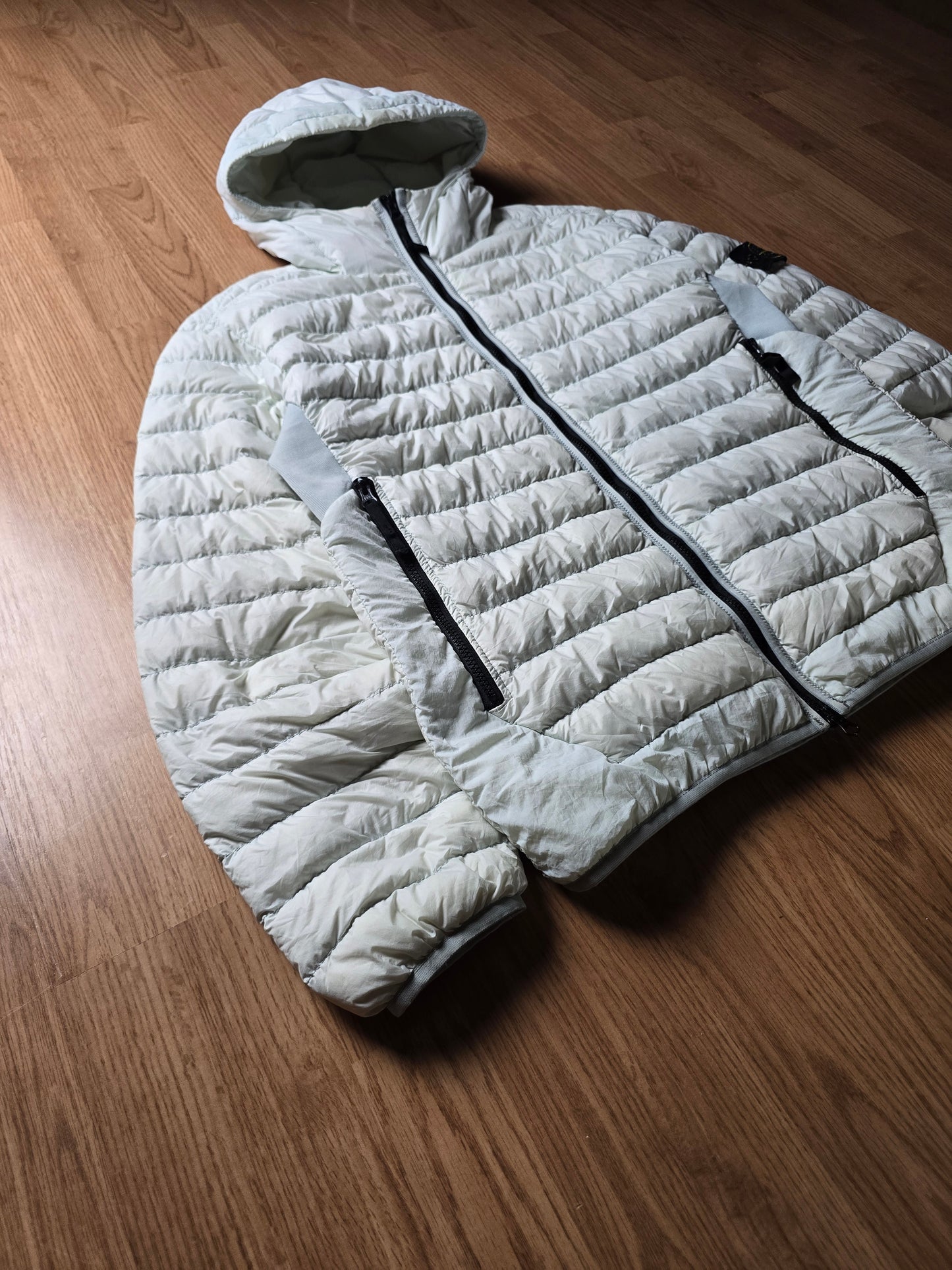 Stone Island Garment Dyed Micro Yarn Down Puffer Jacket (M/L)