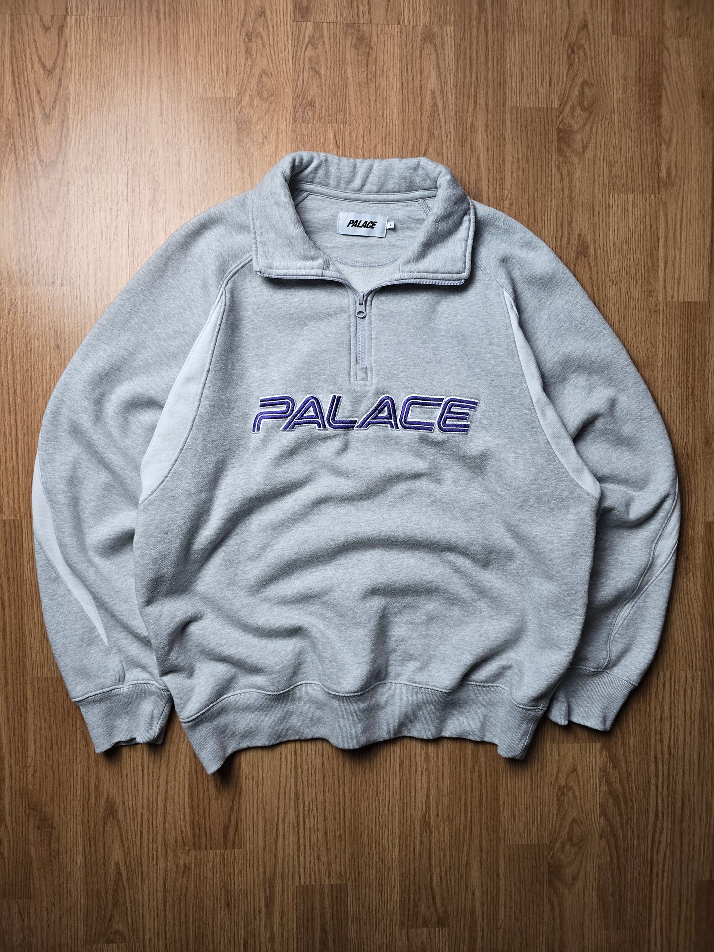Palace "Isn't It" 1/4 Zip Sweatshirt (L)