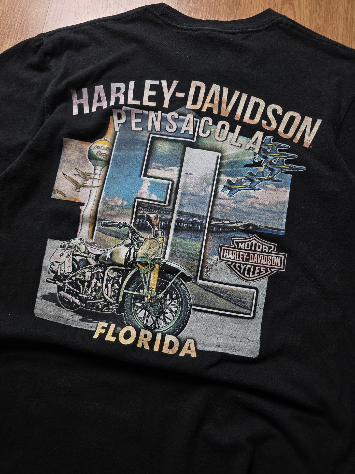 Harley Davidson Penscacola Florida T-shirt (M)