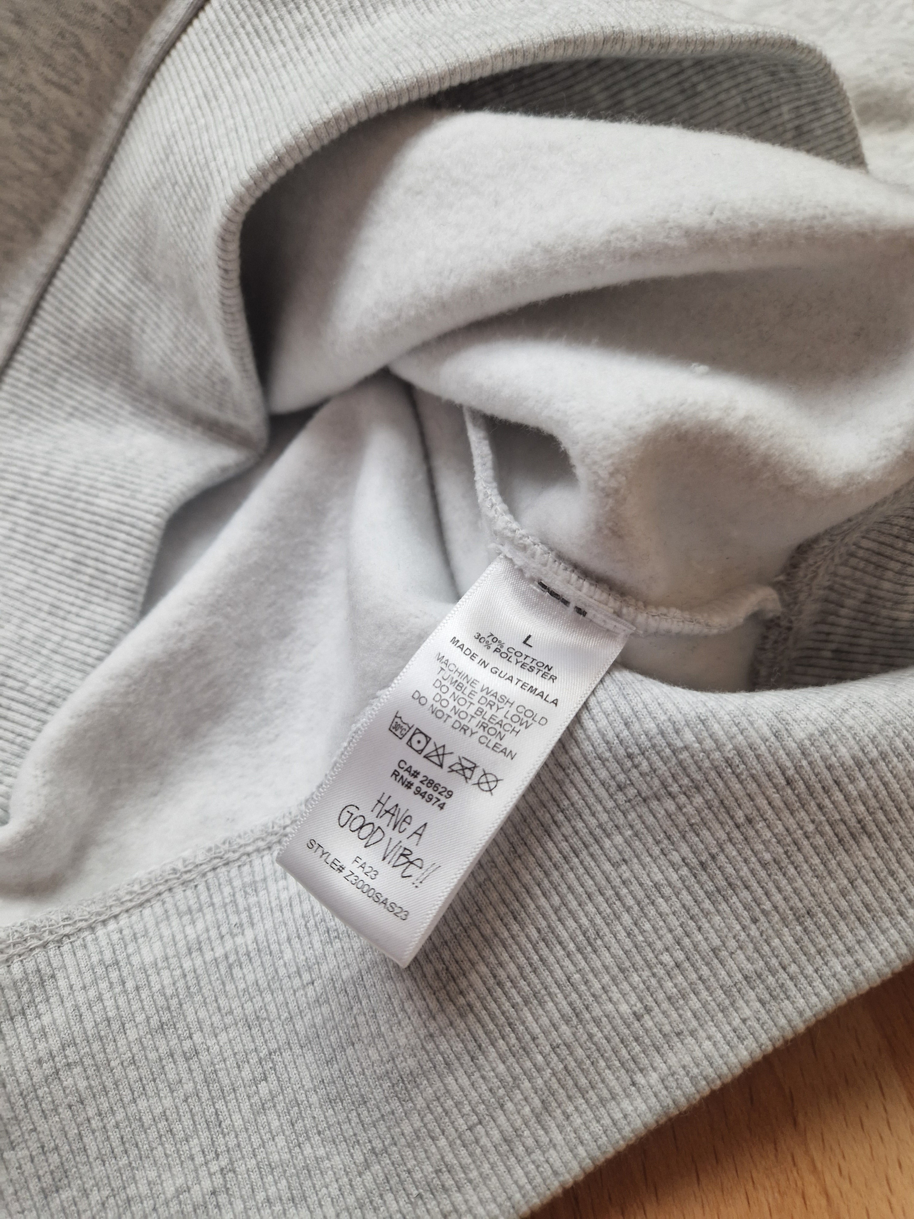 Stussy x Our Legacy Workshop 'Collegiate Pigment Dyed' Crew