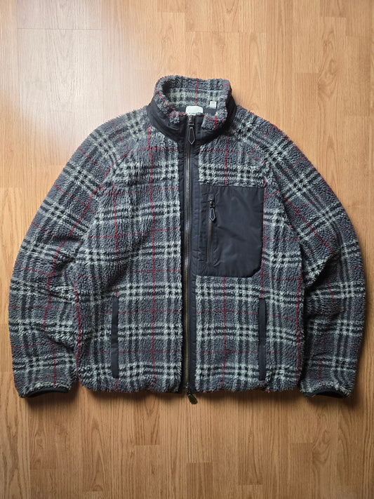 Burberry Dorian Nova Check Fleece Jacket (M/L)