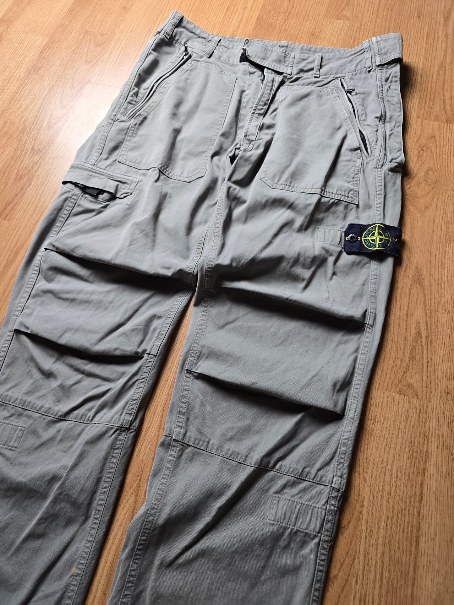 Stone Island AW07 Baggy Parachute Flight Cargo Pants (34x32)