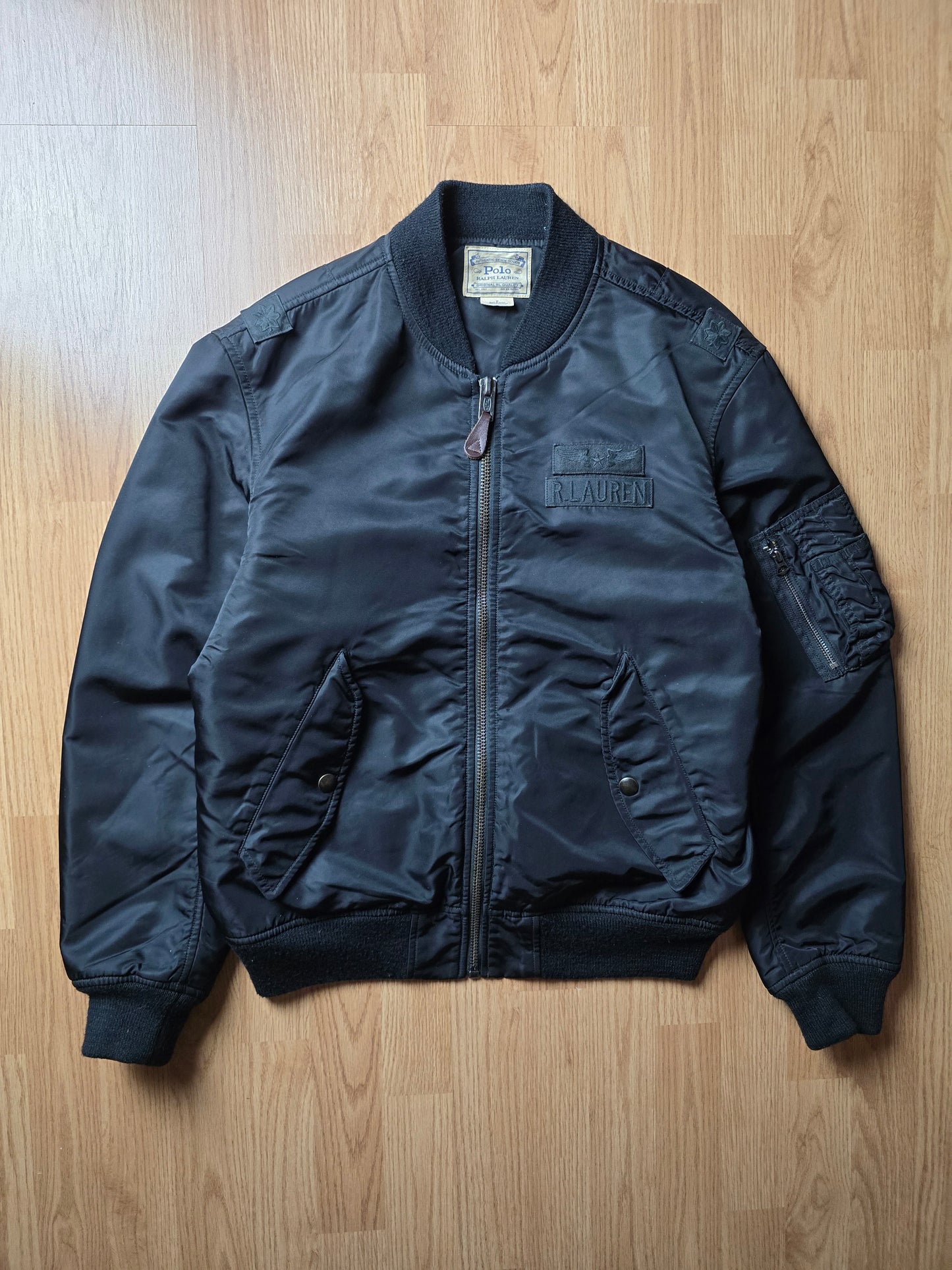 Polo Ralph Lauren Twill  Flight Bomber Jacket (M)