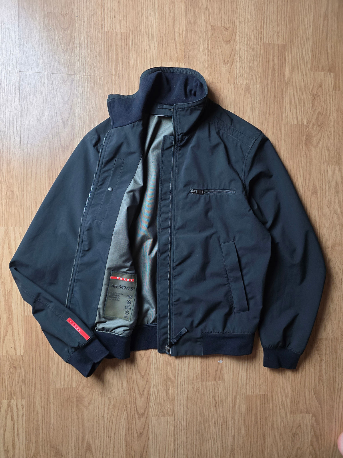 RARE 00s Prada Sport Gore-tex Bomber Jacket (M)