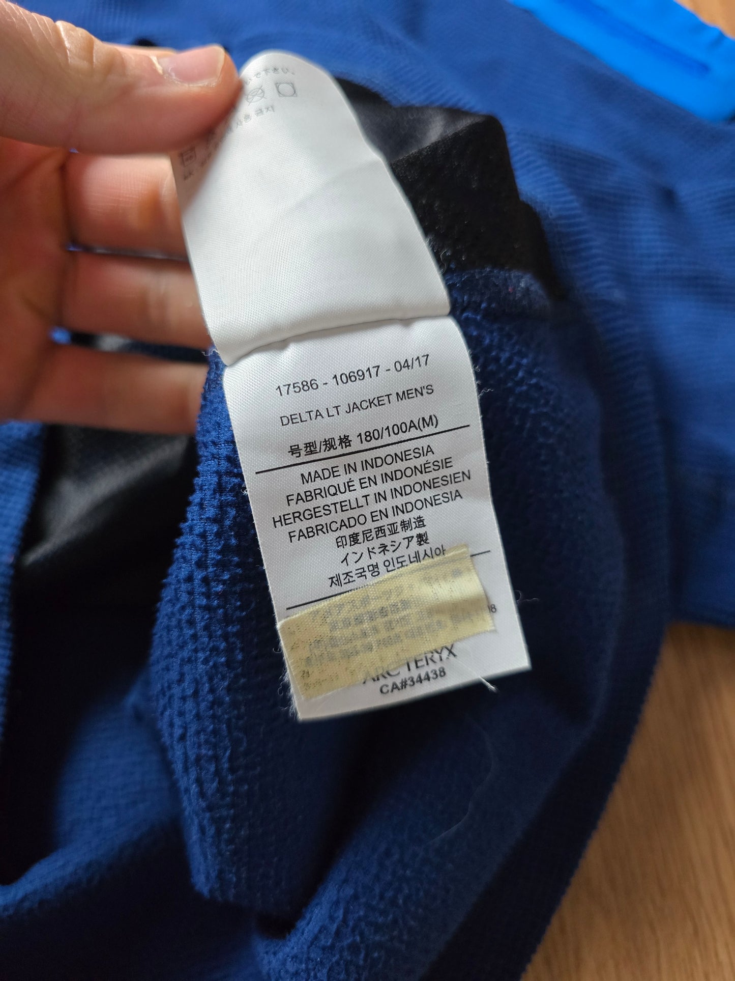 Arc'teryx Delta LT Lightweight Fleece Jacket (M)