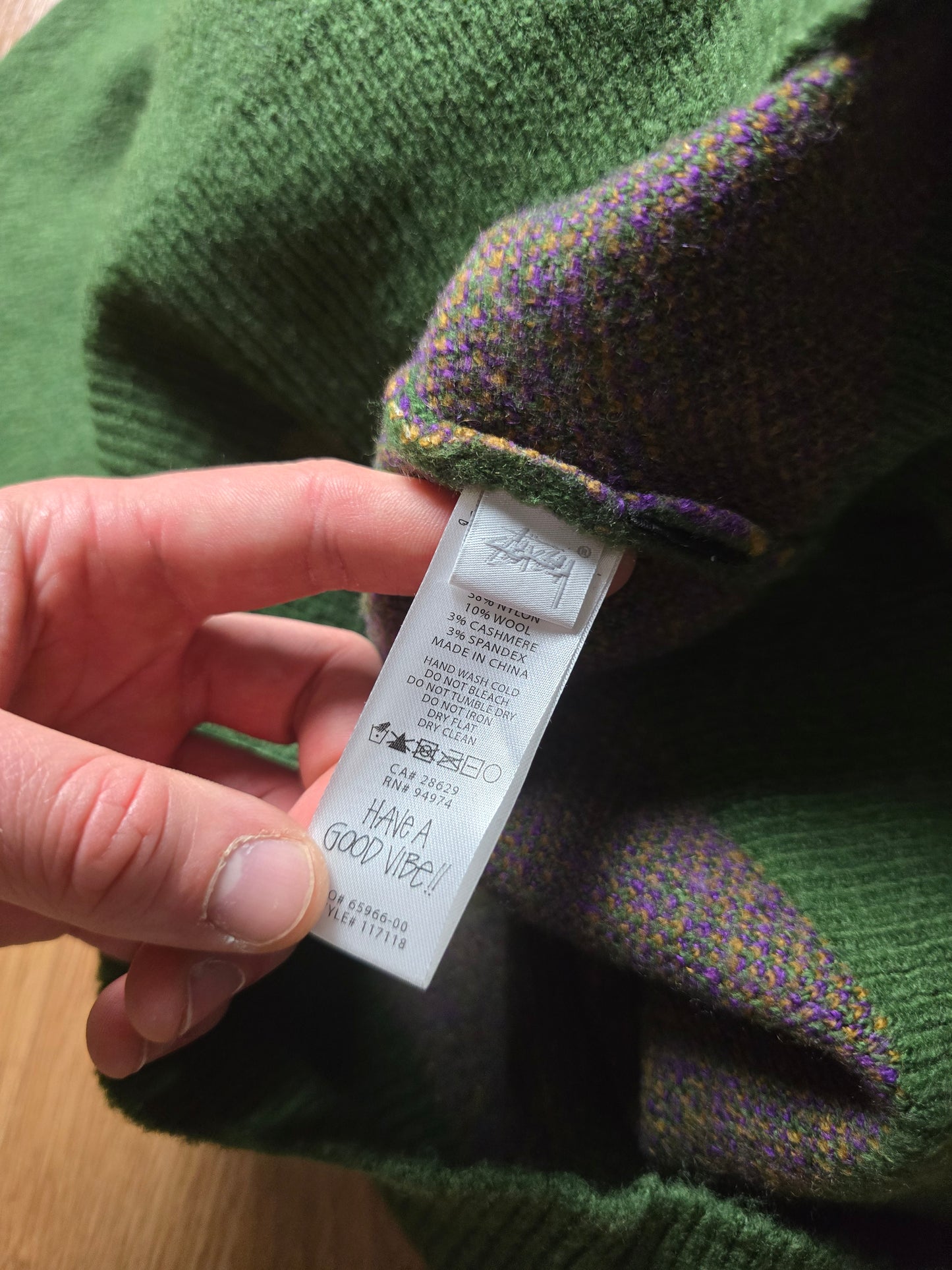 Stussy Paisley Knit Sweater (M)