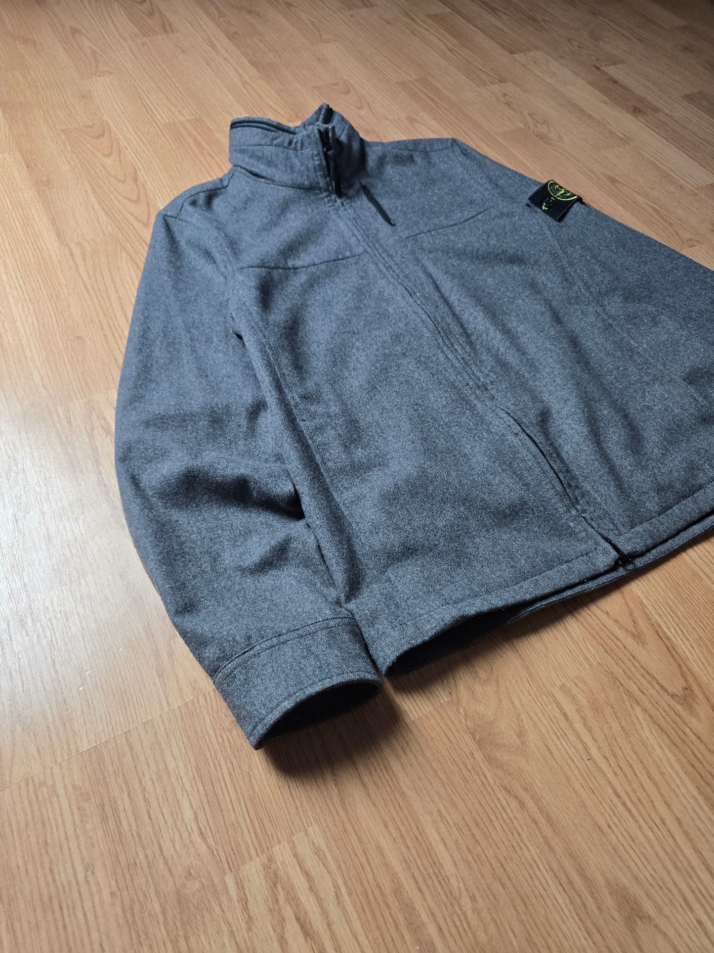 Stone Island AW14 Melange Wool Poly Bionic Finish Jacket (M)