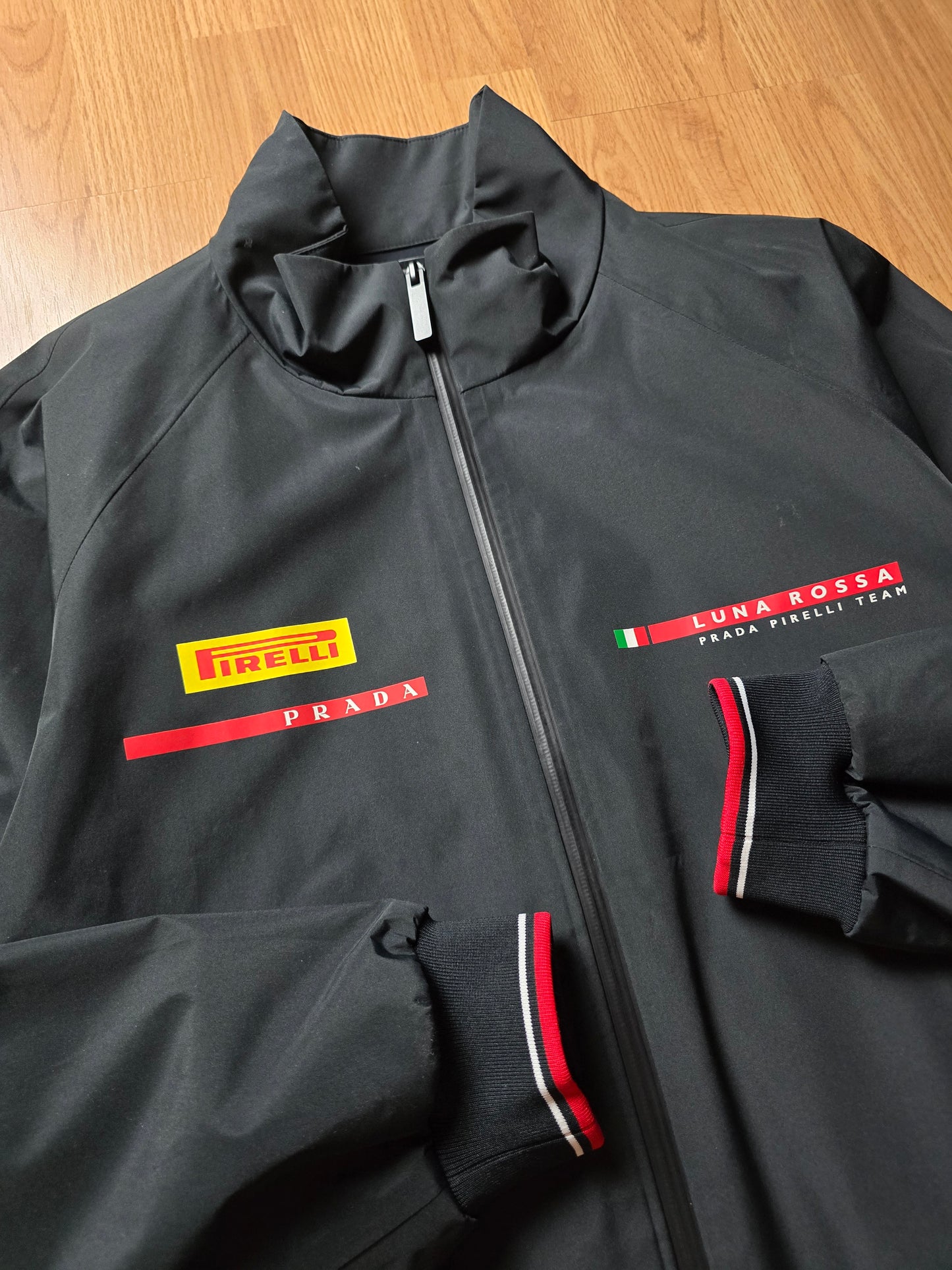 RARE Prada Sport Luna Rosa Pirelli Waterproof Harrington Jacket (M)