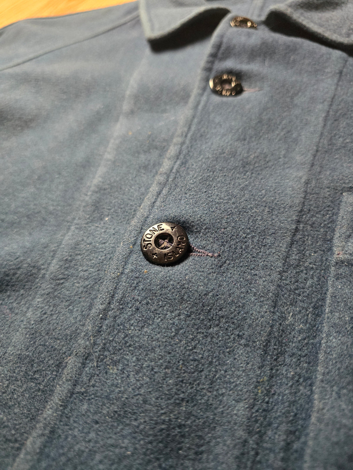 Stone Island AW99 Garment Dyed Wool Overshirt (M/L)