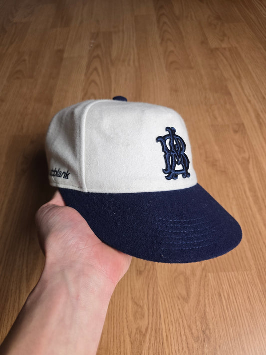About Blank Wool-Blend Monogram Cap