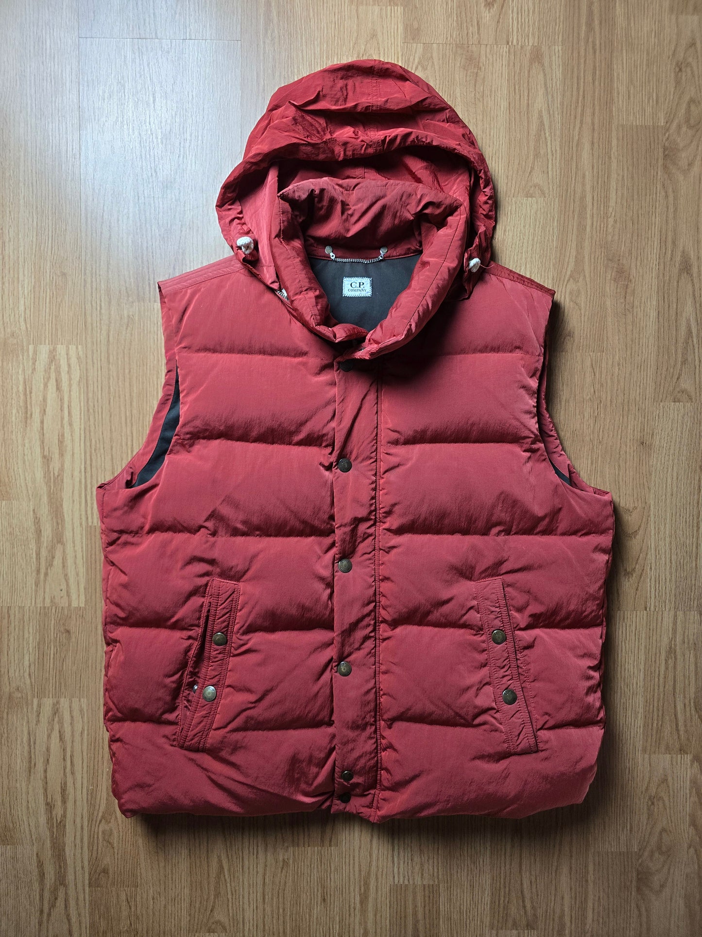 C.P. Company AW10 Nylon Shimmer Down Gilet/Vest (L/XL)