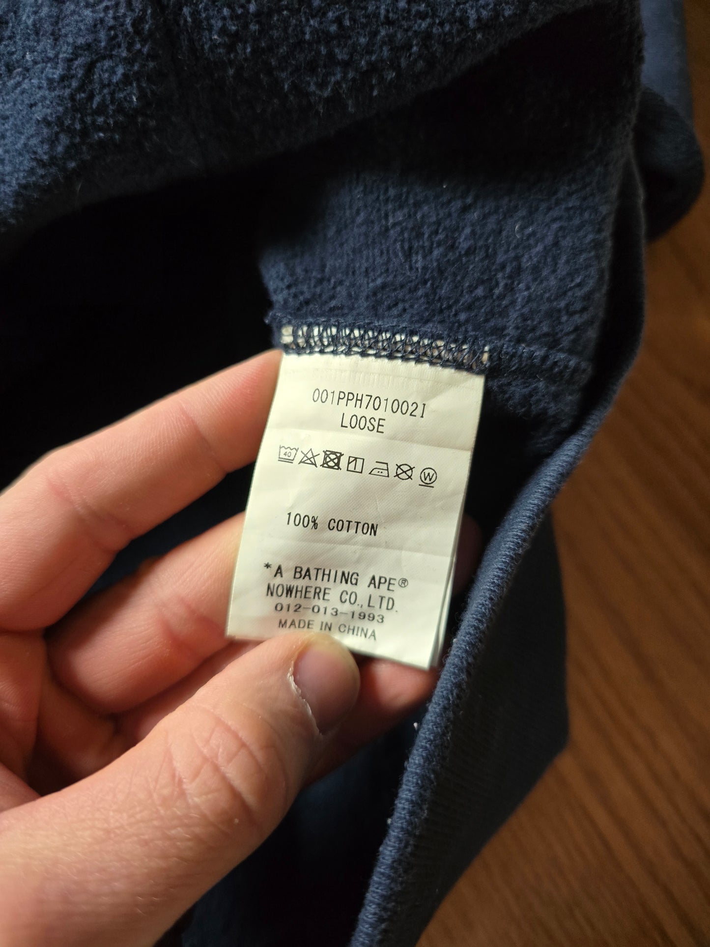 Bape Sta Camo WGM Ape Head Loose Fit Hoodie (S/M)