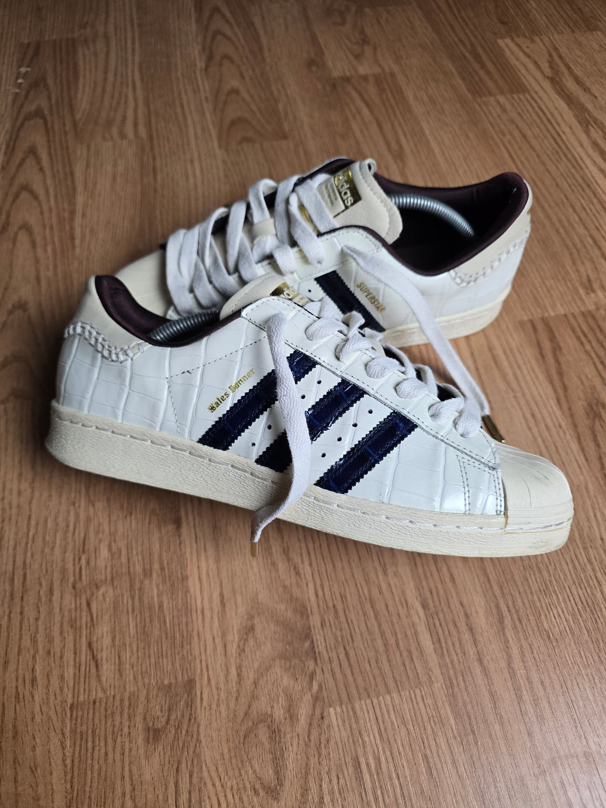 Adidas x Wales Bonner Superstar "White Croc" (UK9)